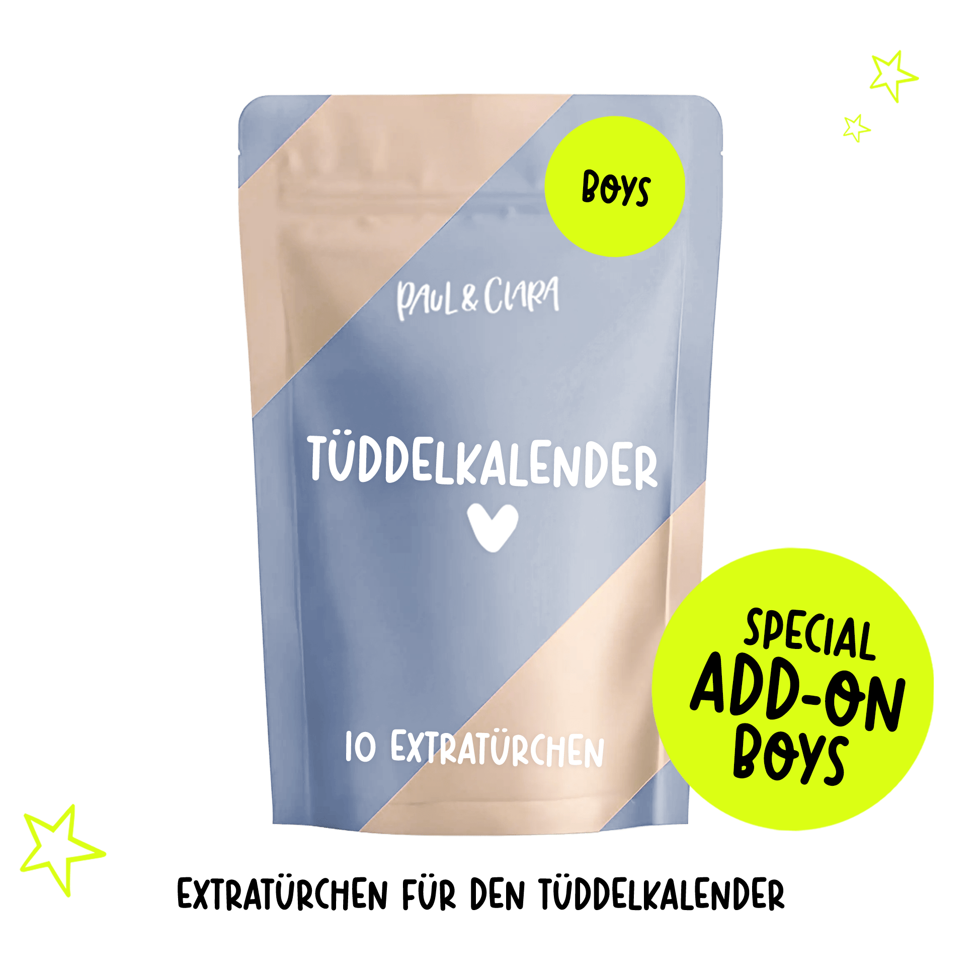 24 - Türchen - Tüddel - Kalender *2025* + EXTRA GOODIE! ✨ - Paul & Clara