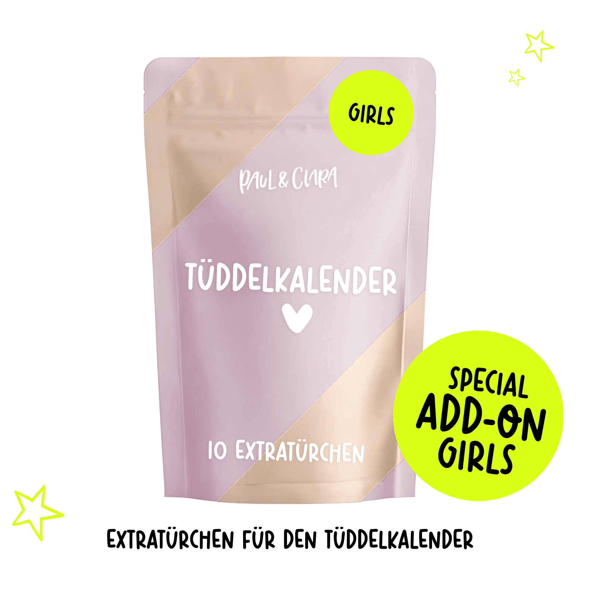 24 - Türchen - Tüddel - Kalender *2025* + EXTRA GOODIE! ✨ - Paul & Clara