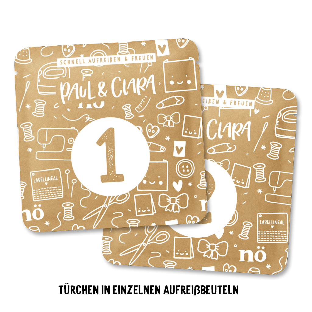 24 - Türchen - Tüddel - Kalender *2025* - Paul & Clara