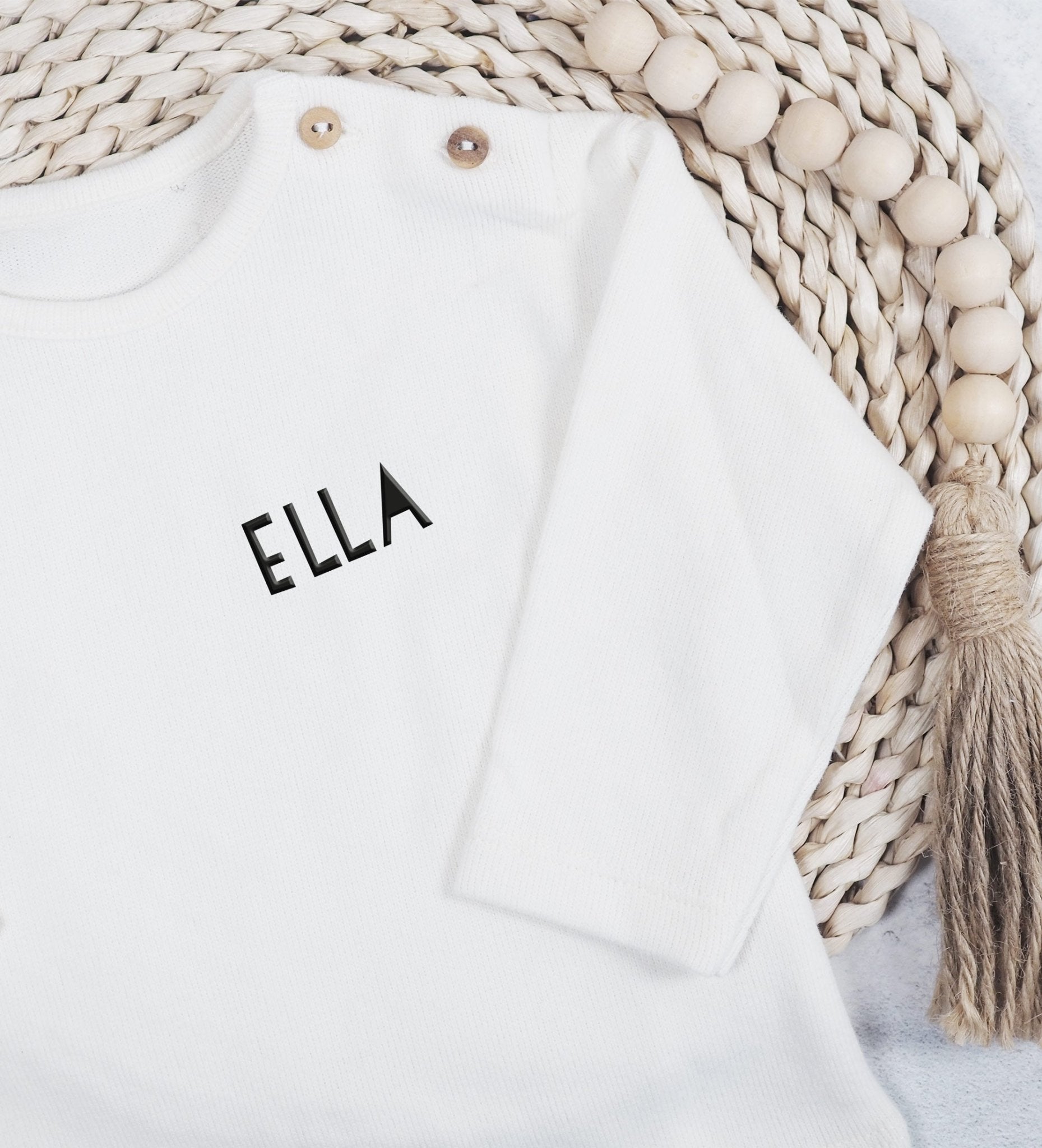 3D - Silikon - Patch - Buchstaben *iron - on* - Paul & Clara