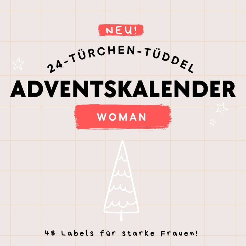 24-Türchen-Tüddel-Kalender - WOMAN *2024* + !!EXTRAÜBERRASCHUNG!!