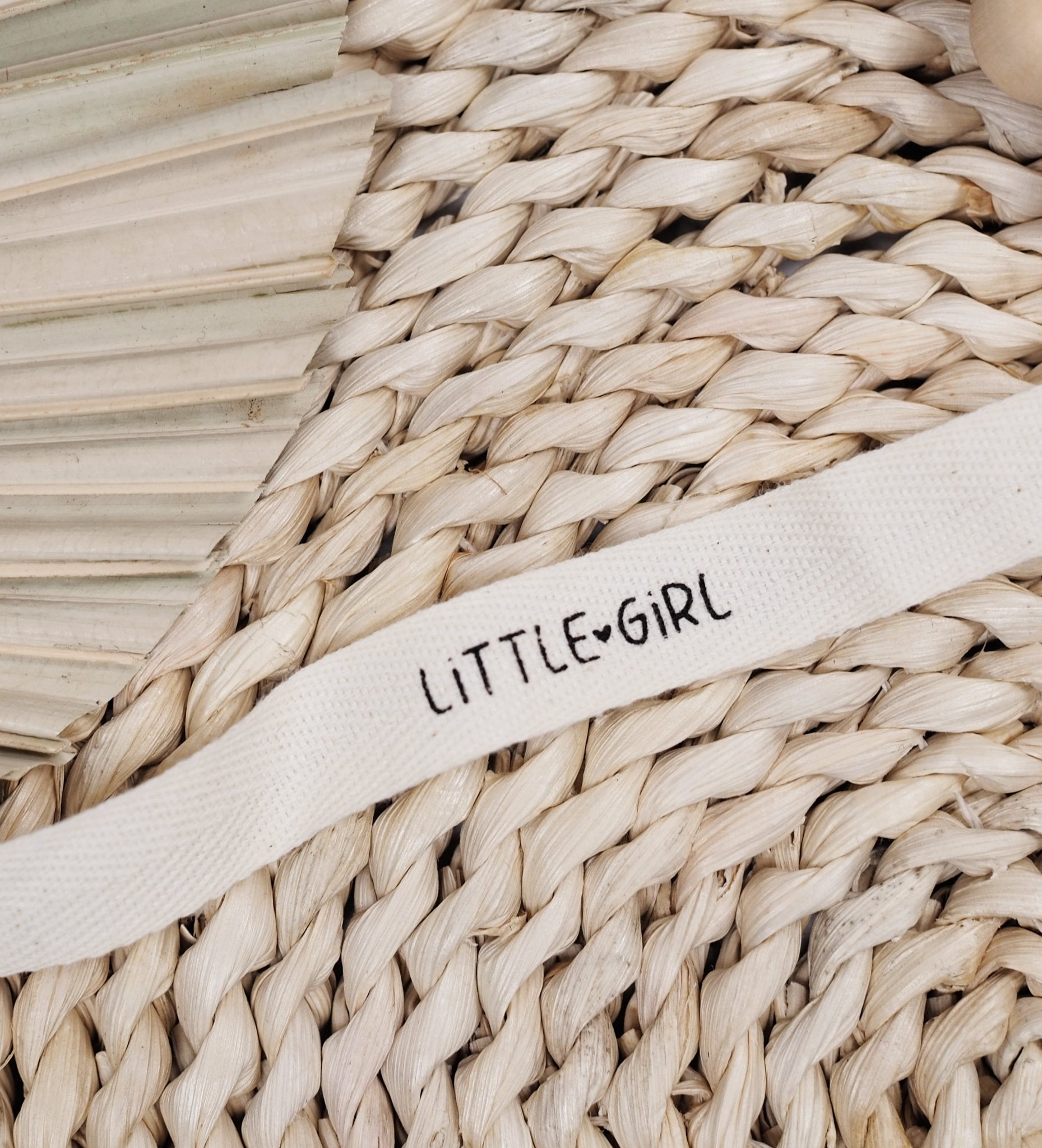 Baumwoll - Band - little girl *ecru* - Paul & Clara