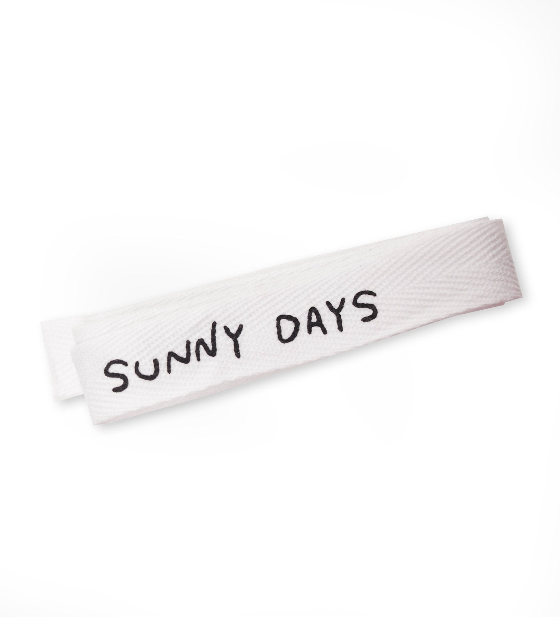 Baumwoll - Band - Sunny days *Weiß* - Paul & Clara