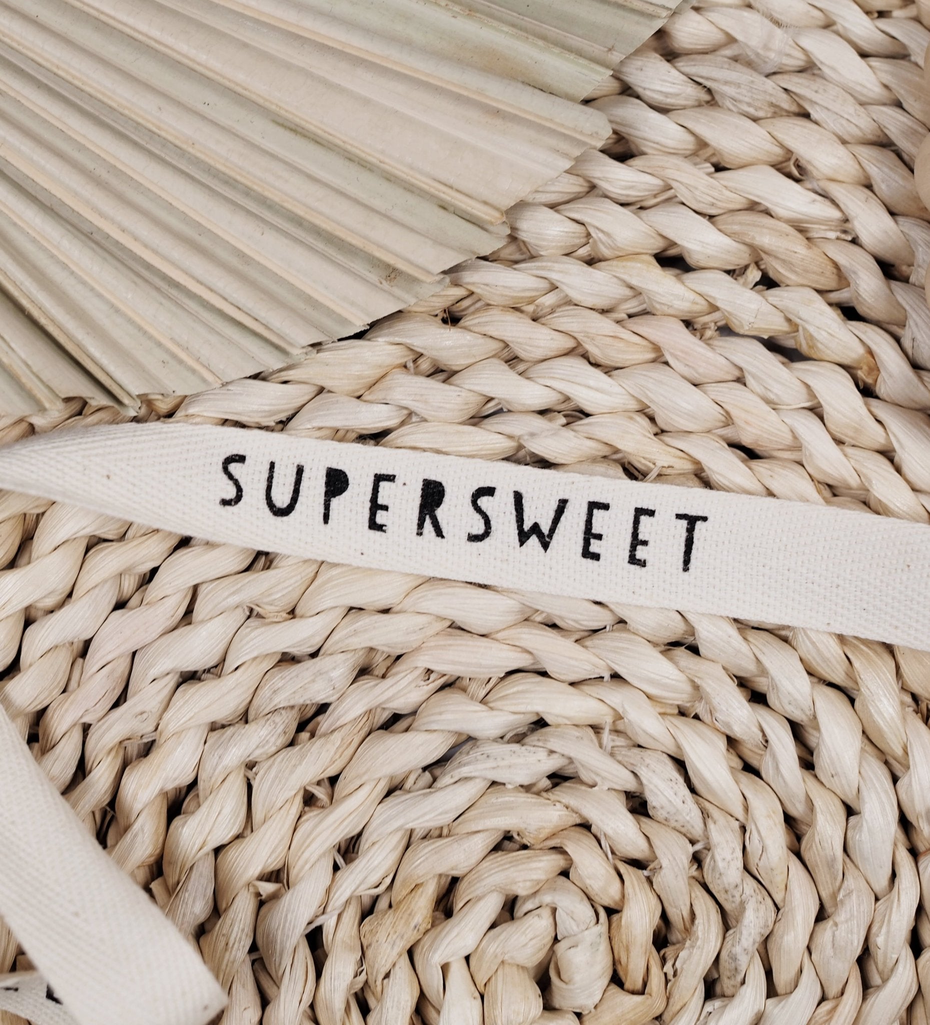 Baumwoll - Band - supersweet *ecru* - Paul & Clara