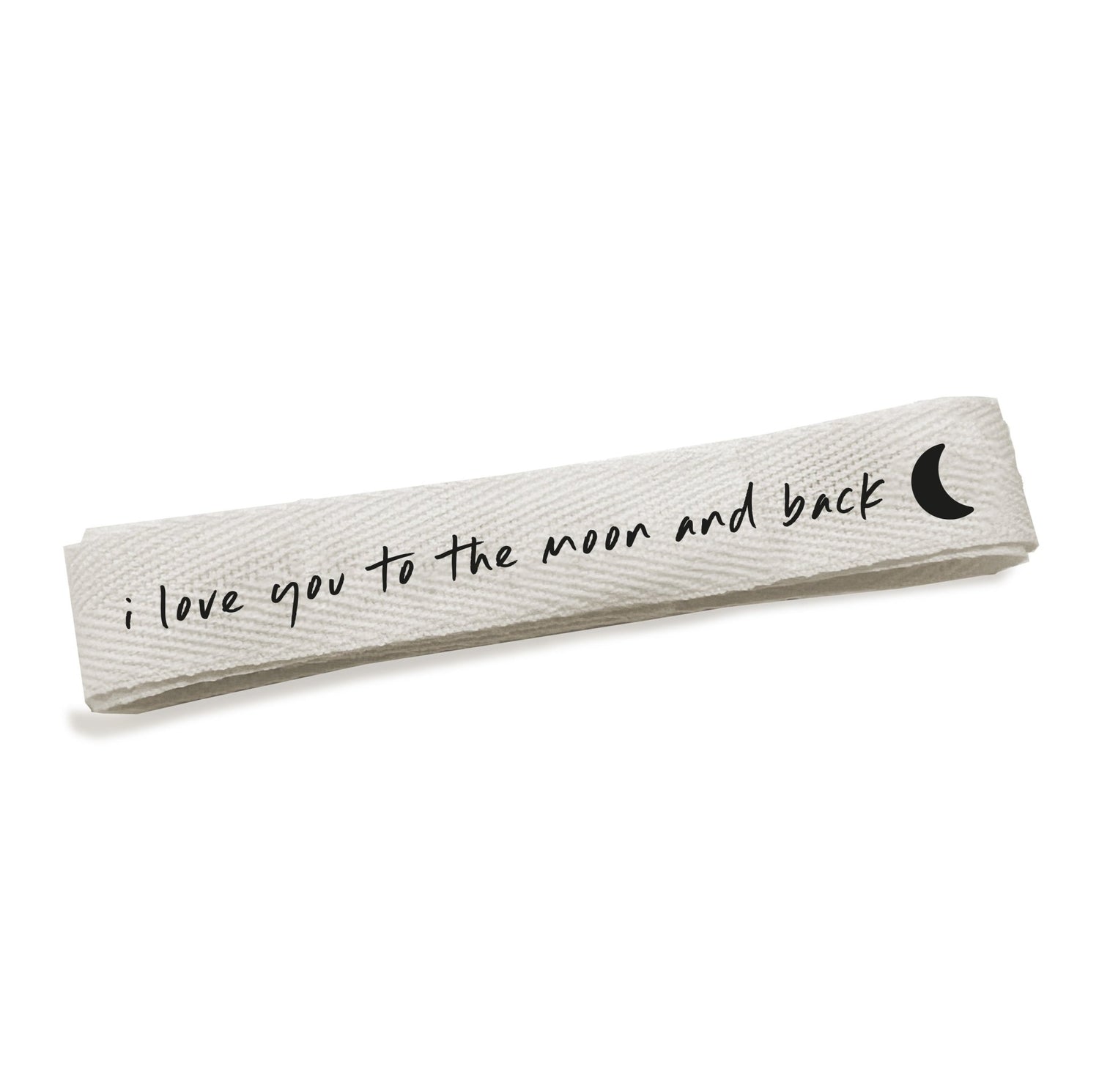 Baumwoll - Band - to the moon and back *ECRU* - Paul & Clara