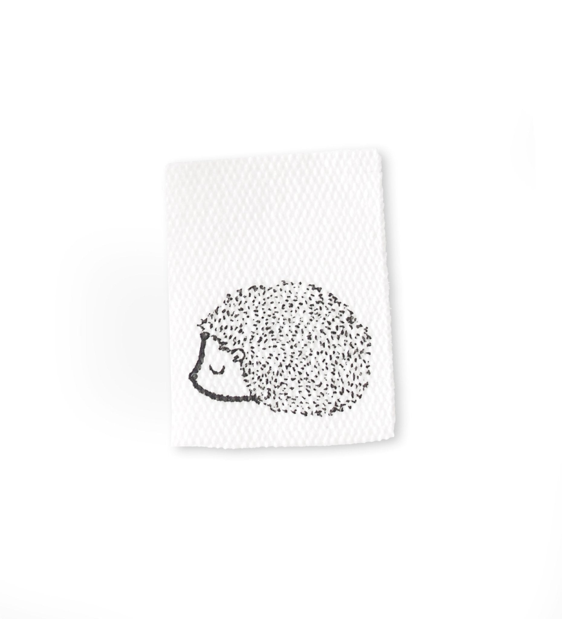 Baumwoll - Klapplabel * igel * - Paul & Clara