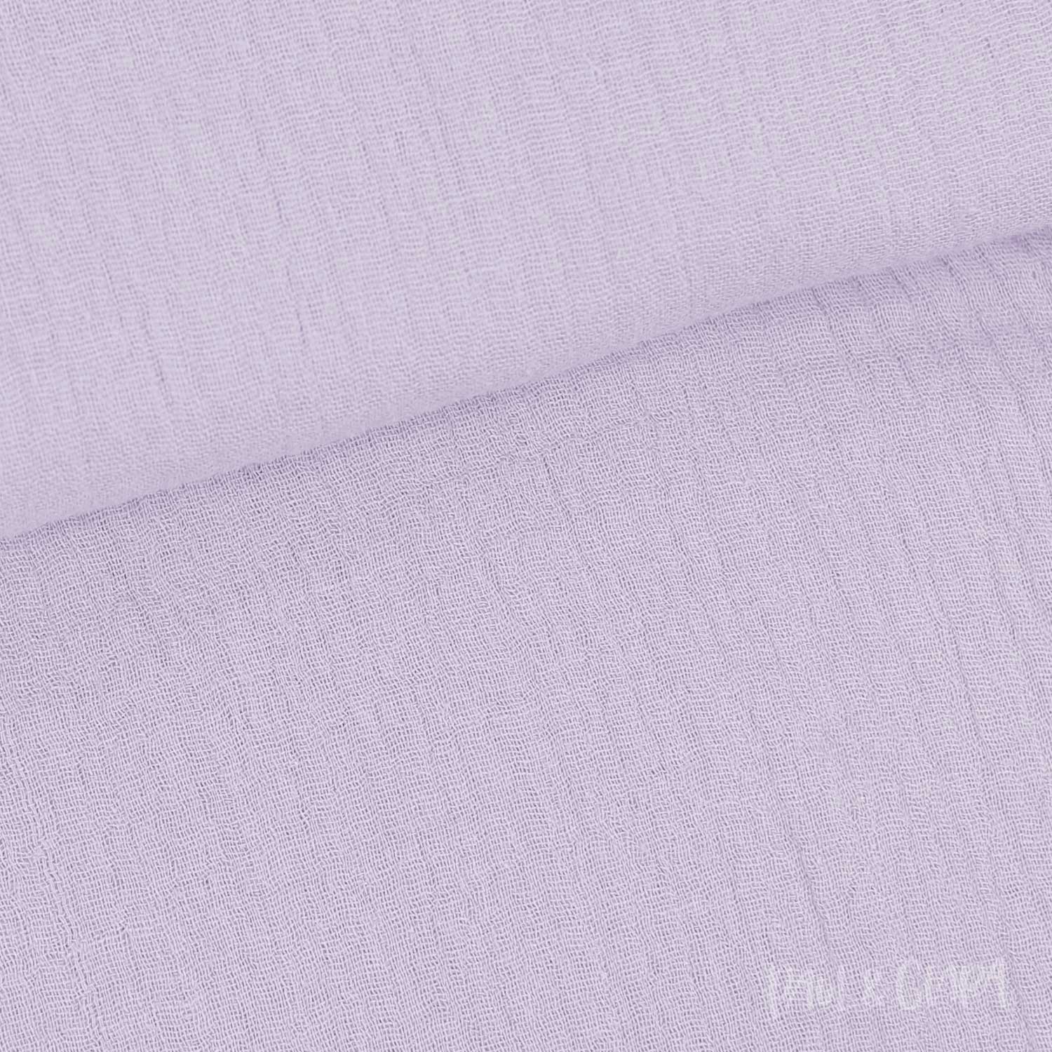 Baumwoll Musselin - Flieder - Paul & Clara