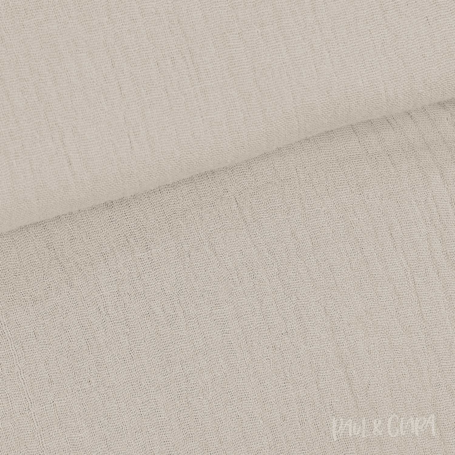 Baumwoll Musselin - Oatmeal - Paul & Clara