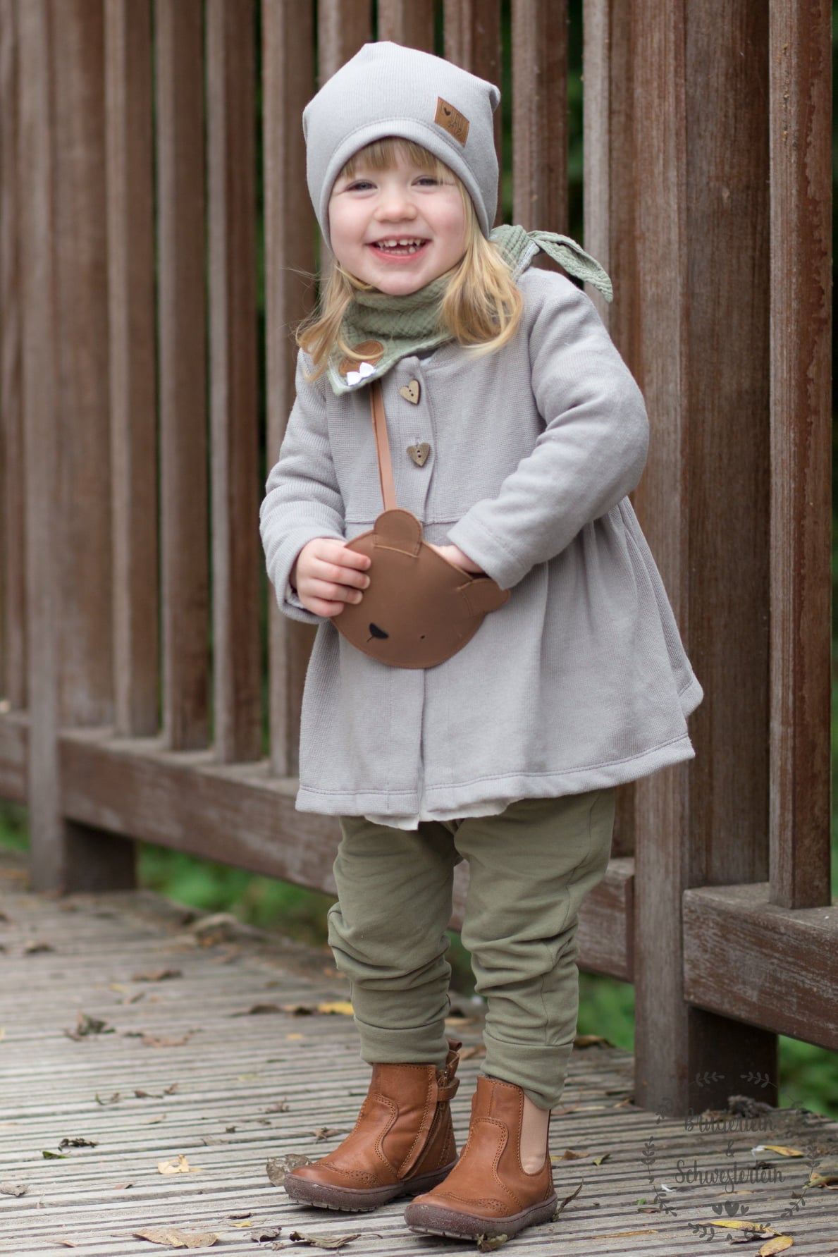 Baumwolle Musselin - Olive - Paul & Clara