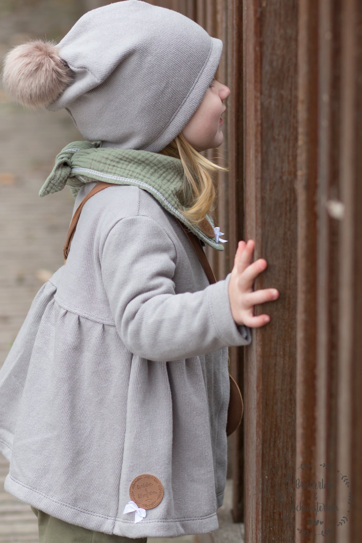 Baumwolle Musselin - Olive - Paul & Clara