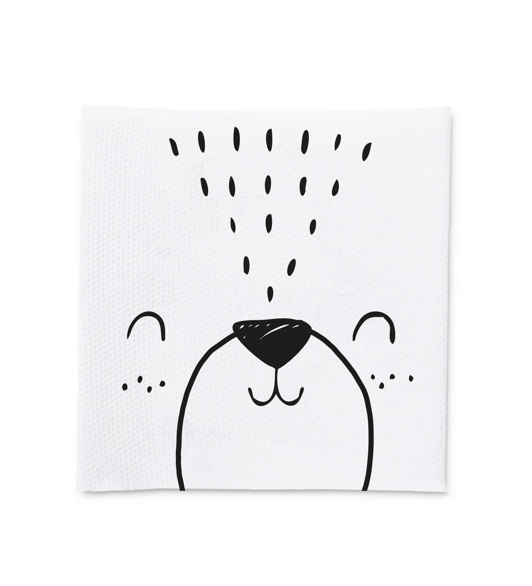 Baumwolllabel *Bärgesicht* - Paul & Clara