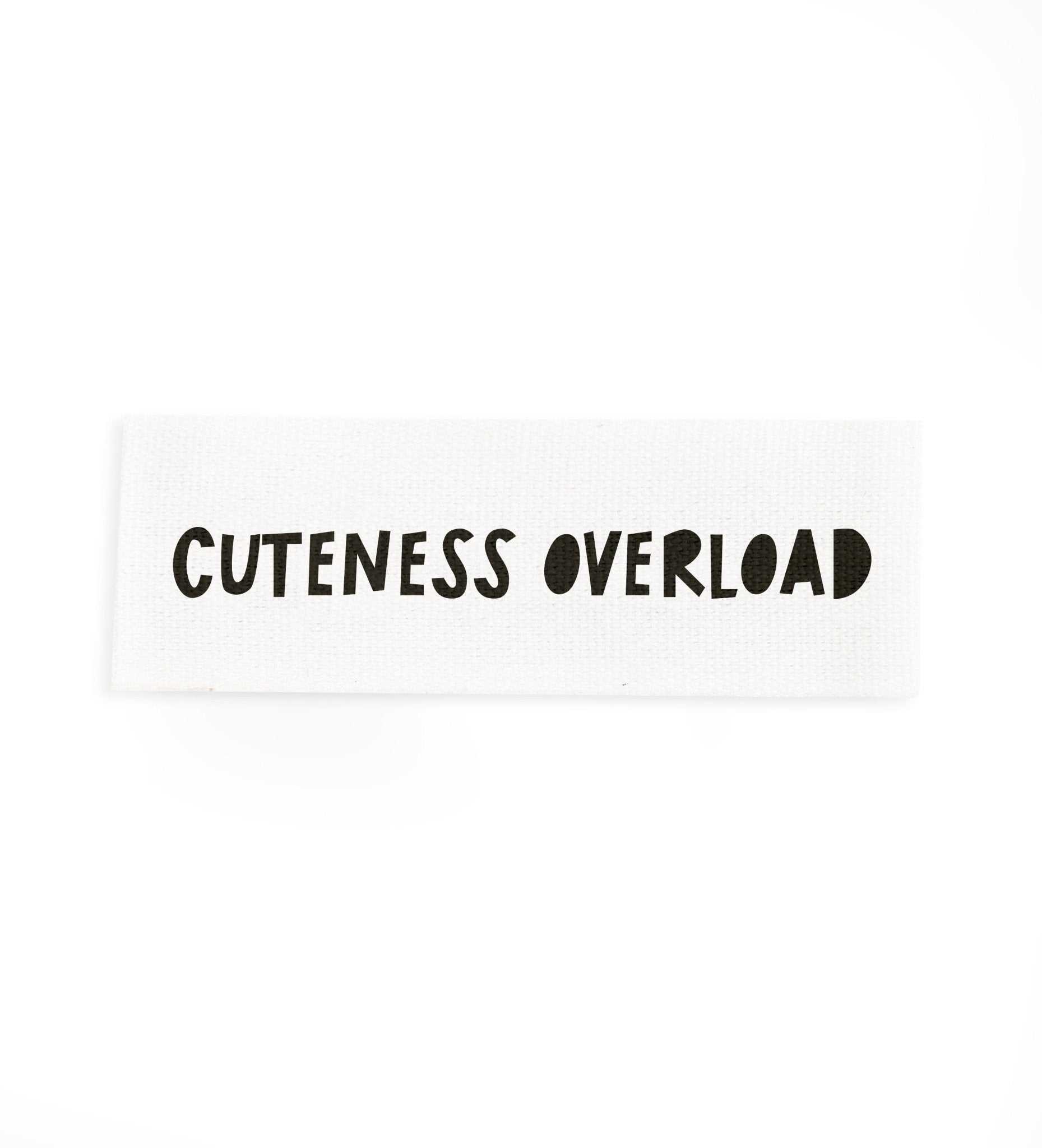 Baumwolllabel *cuteness overload* - Paul & Clara