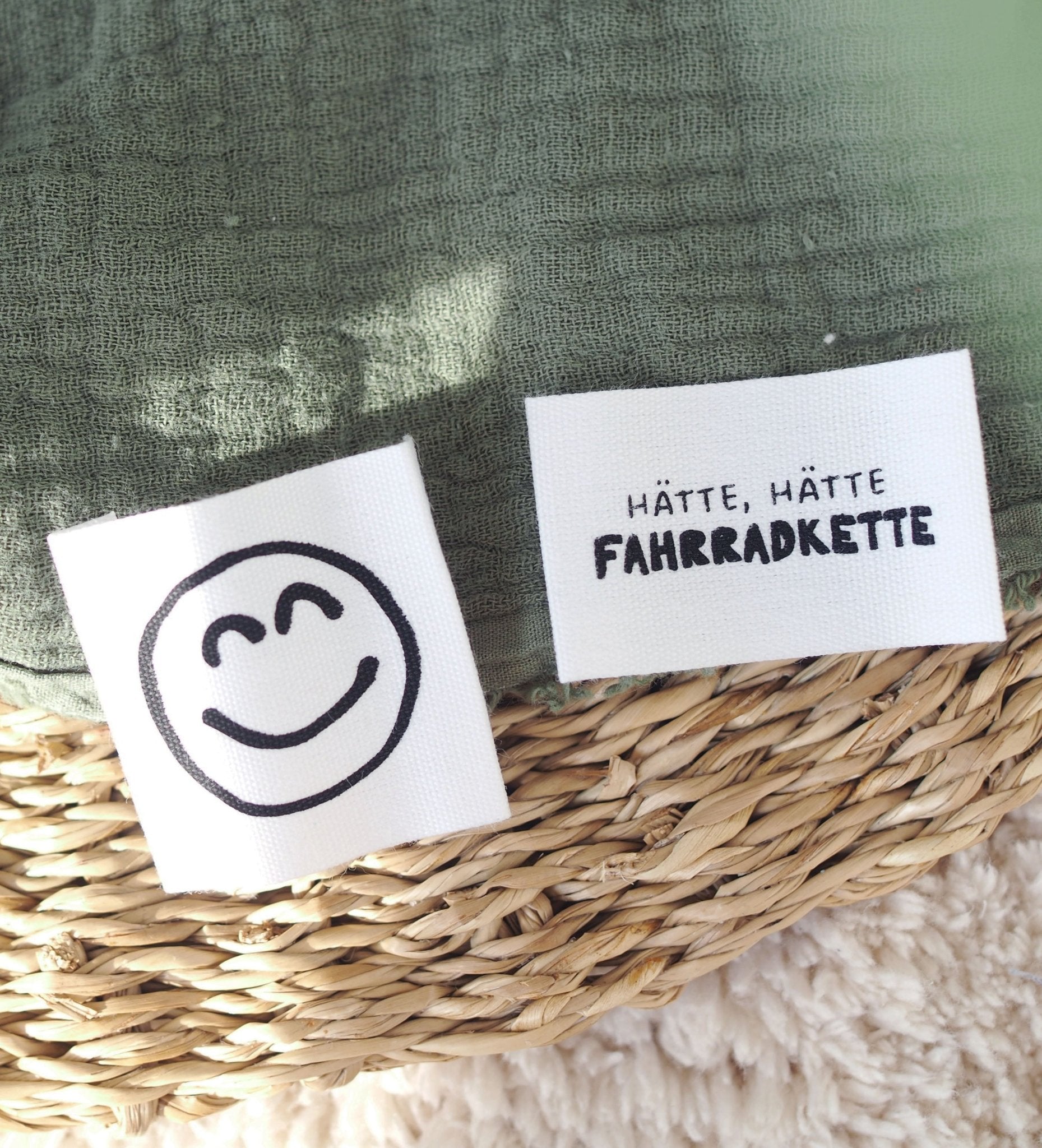 Baumwolllabel *fahrradkette* - Paul & Clara