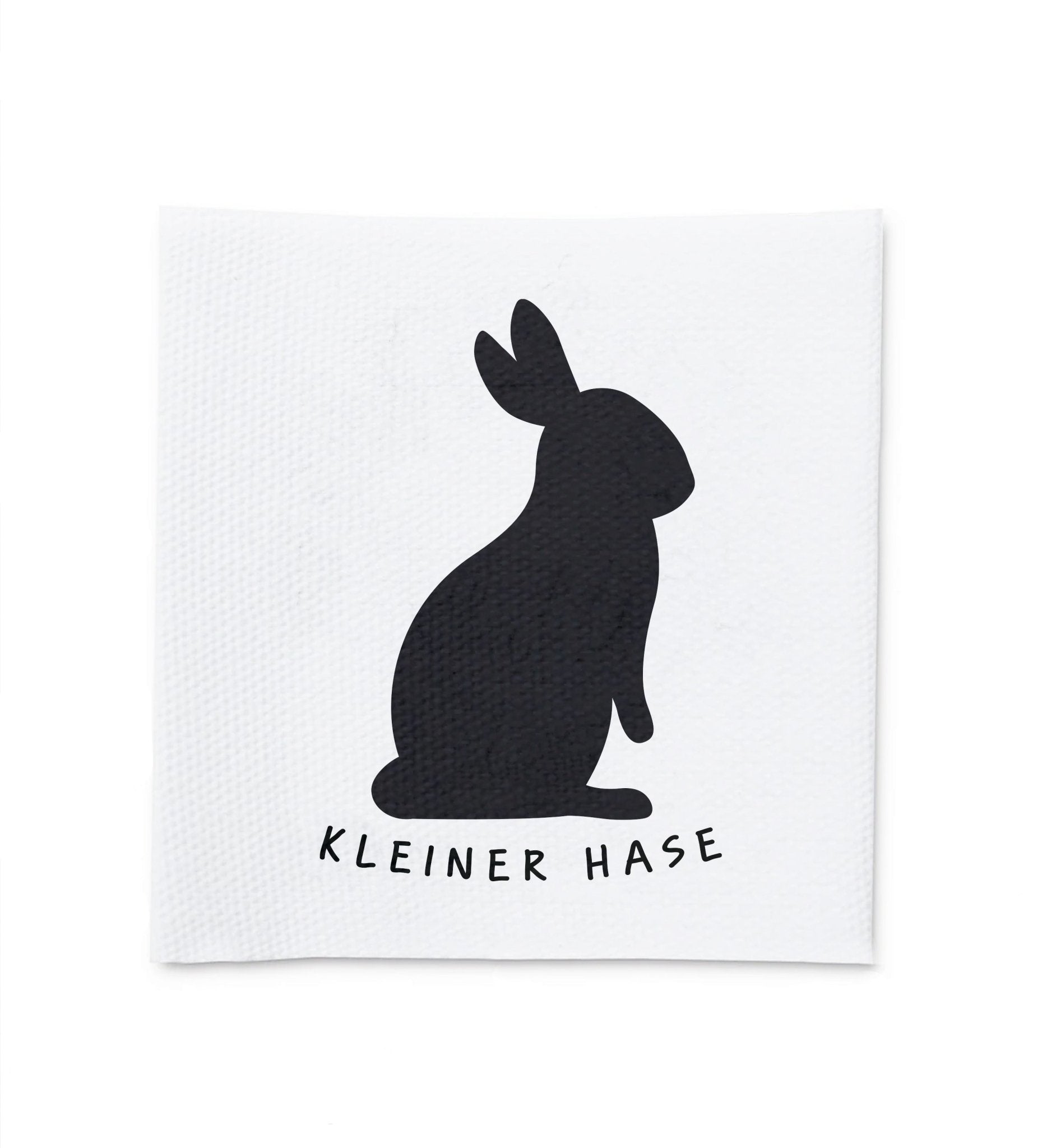 Baumwolllabel *kleiner Hase* - Paul & Clara