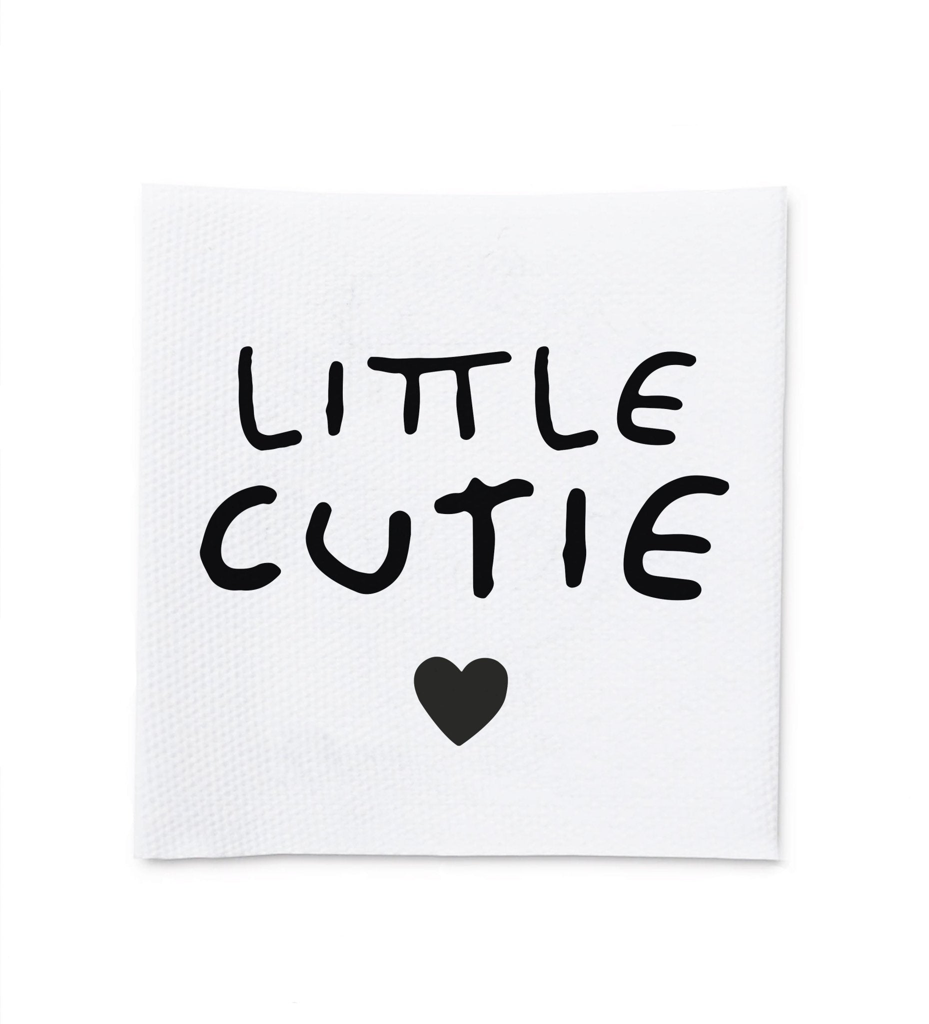 Baumwolllabel *little cutie* - Paul & Clara