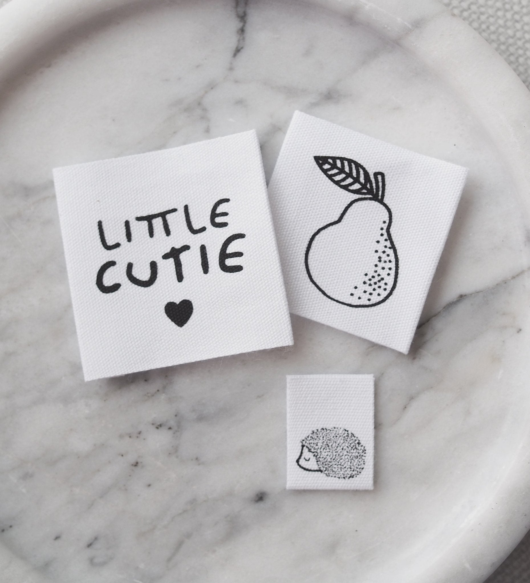 Baumwolllabel *little cutie* - Paul & Clara