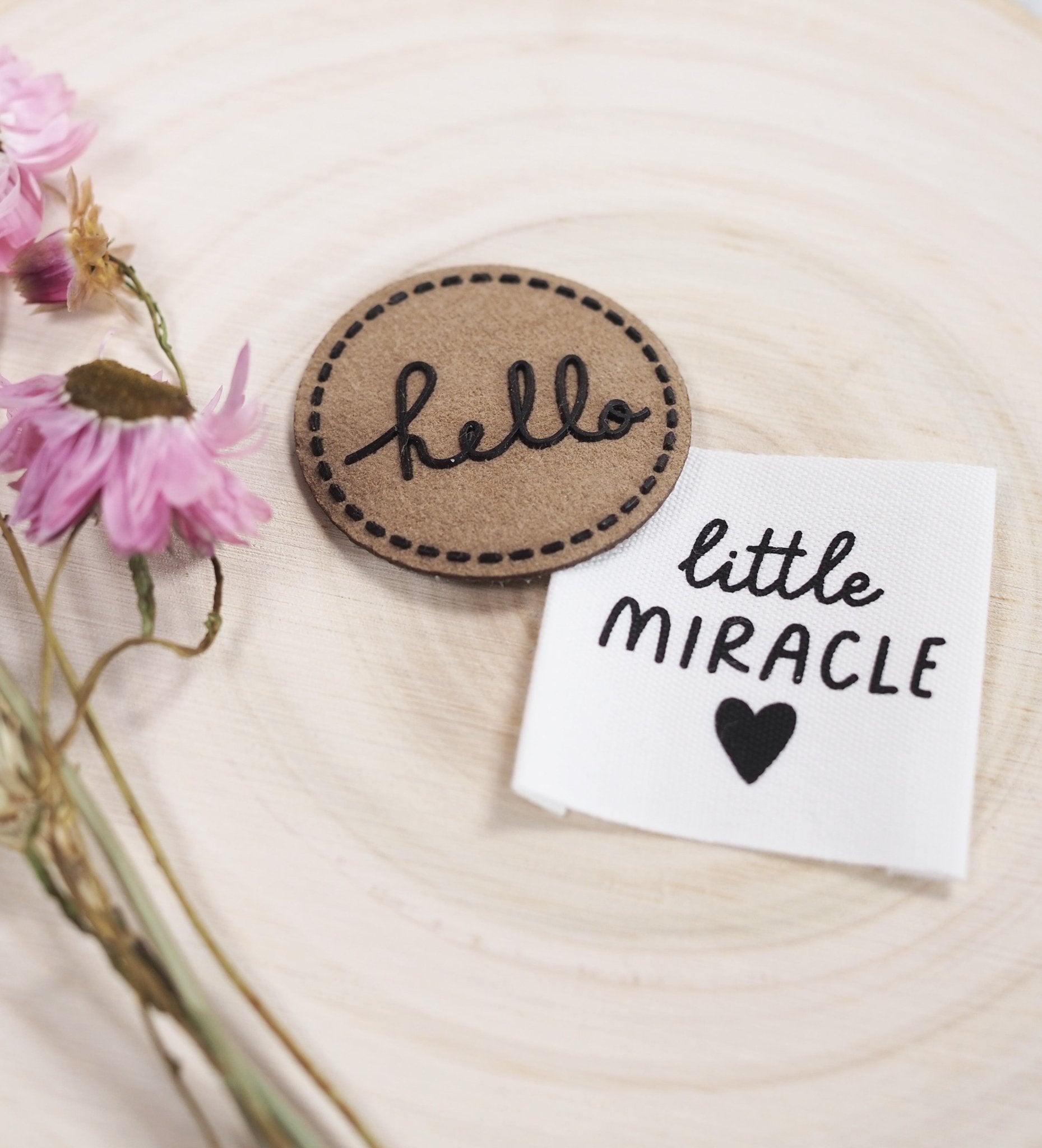 Baumwolllabel *little miracle* - Paul & Clara