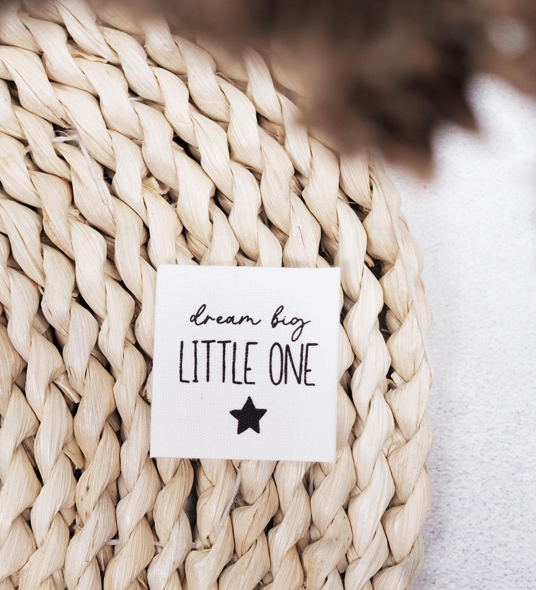 Baumwolllabel *little one* - Paul & Clara