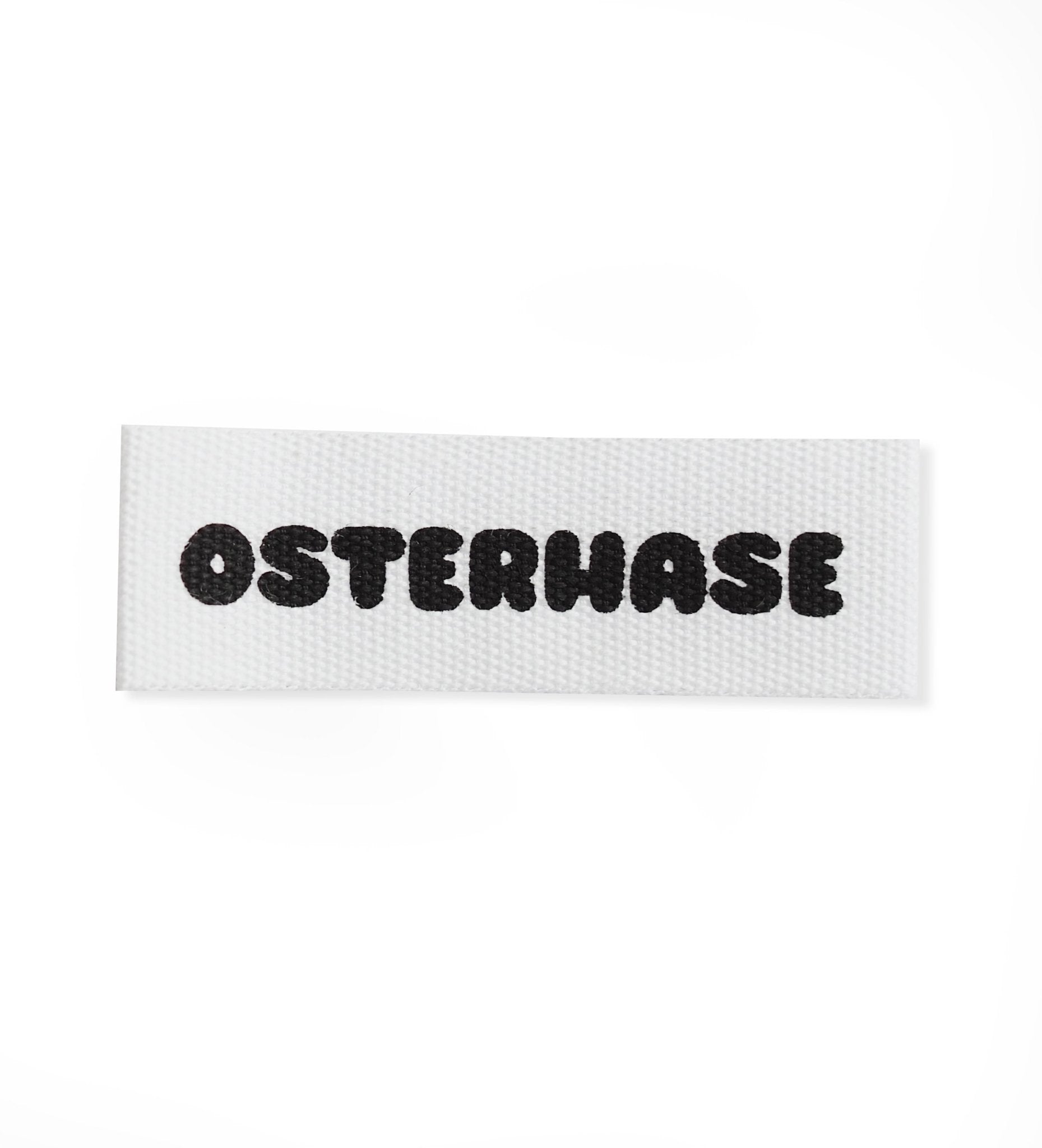 Baumwolllabel *osterhase* - Paul & Clara