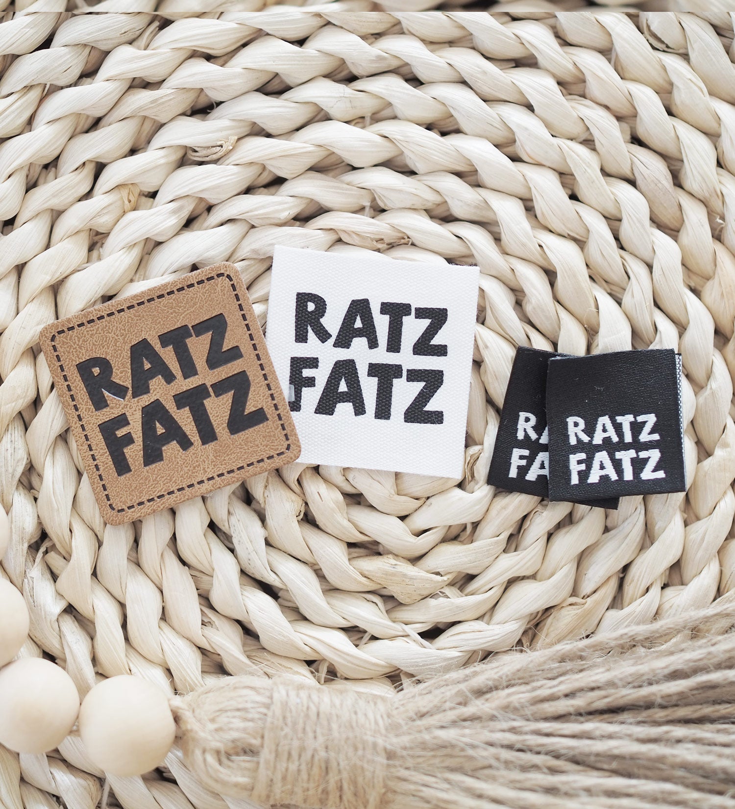 Baumwolllabel *ratzfatz* - Paul & Clara