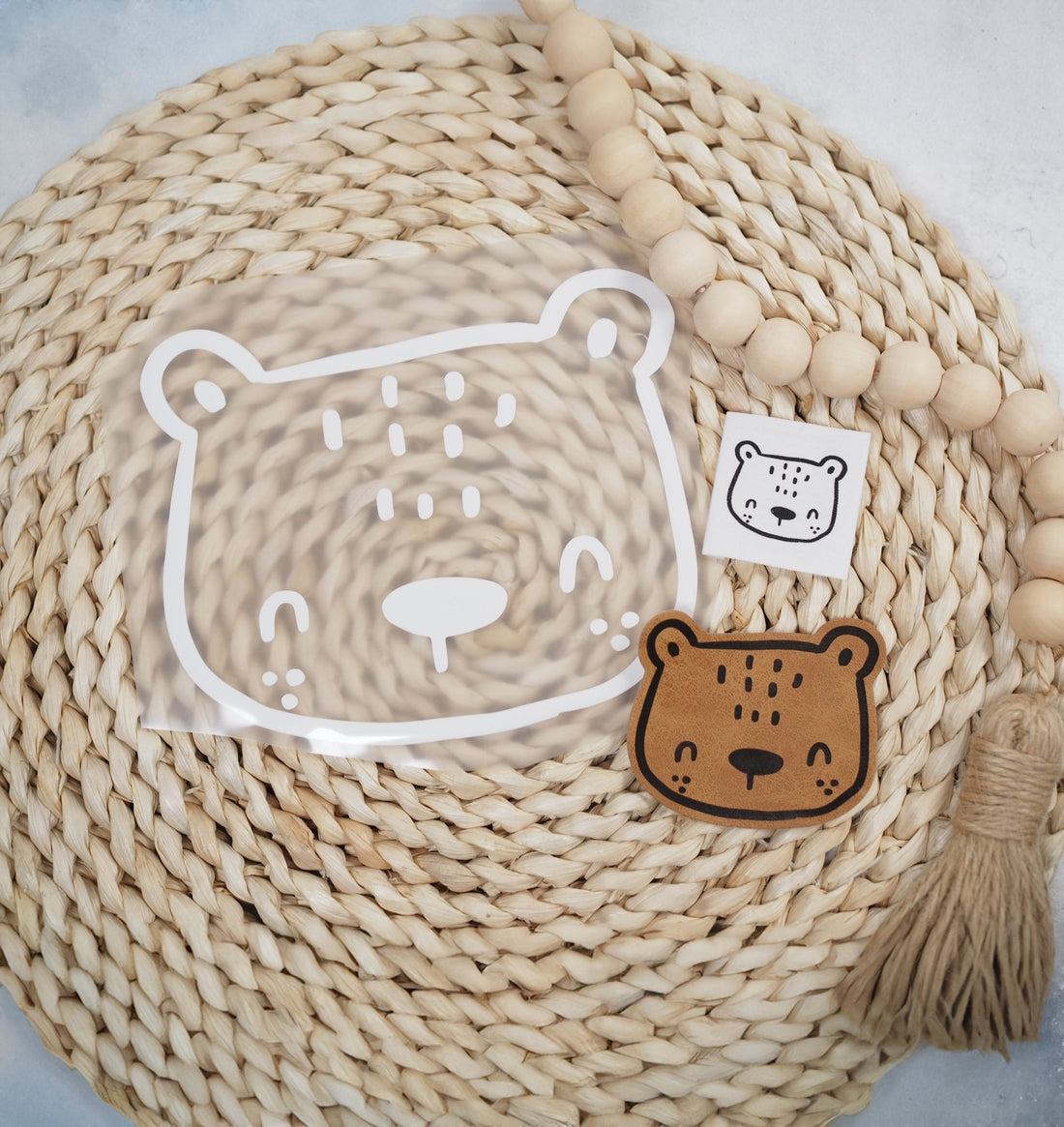 Baumwolllabel *Scandi Bär* - Paul & Clara