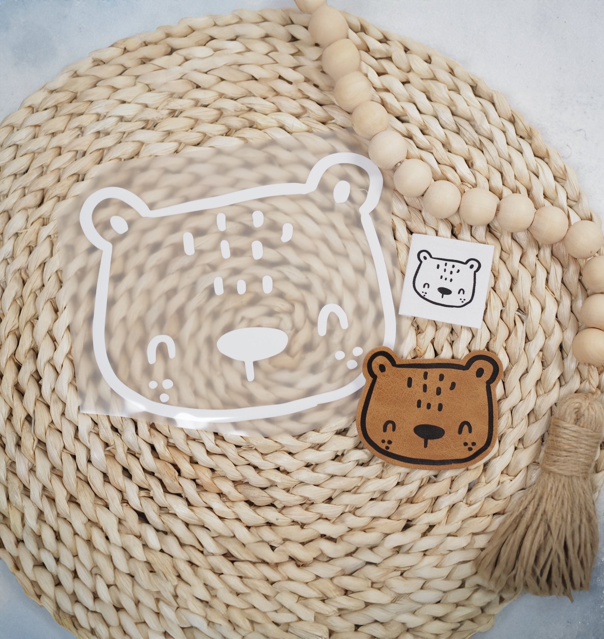 Baumwolllabel *Scandi Bär* - Paul & Clara