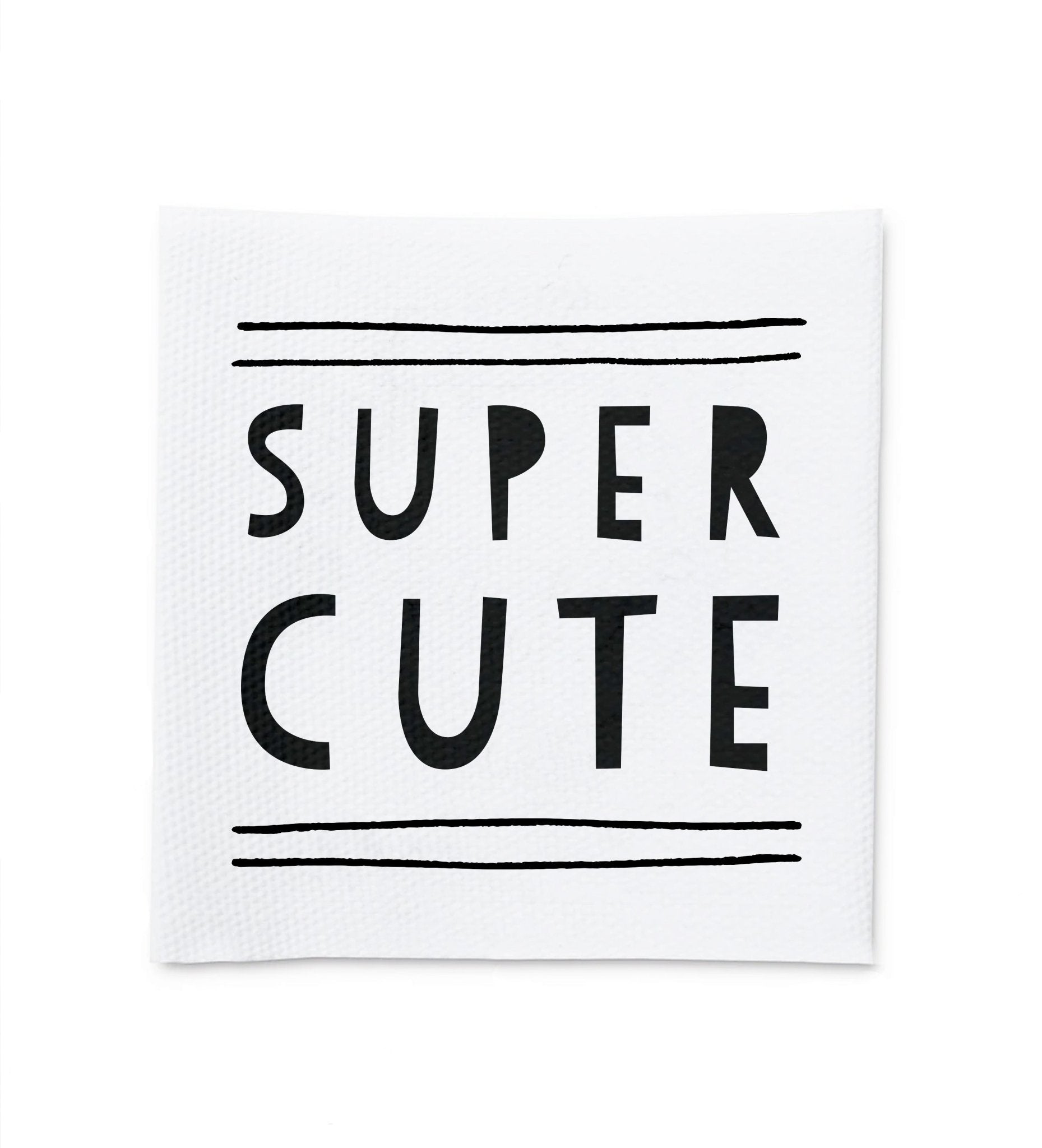 Baumwolllabel *super cute* - Paul & Clara