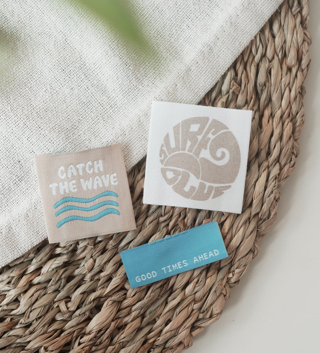 Baumwolllabel *surf club* - Paul & Clara