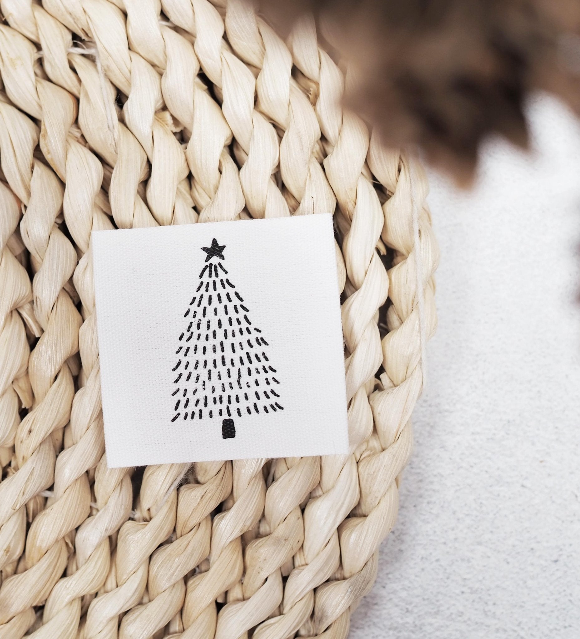 Baumwolllabel *tannenbaum* - Paul & Clara