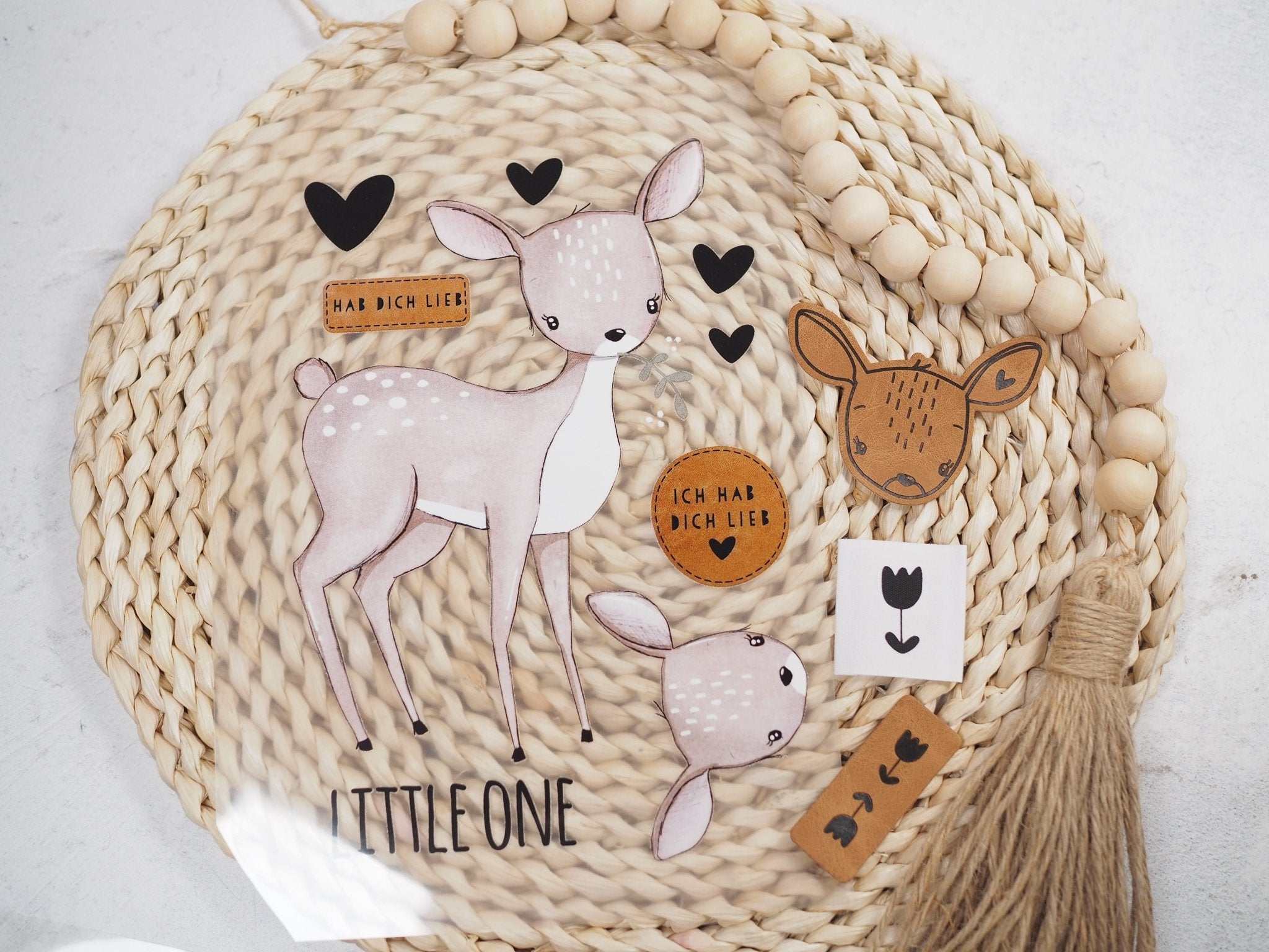 Baumwolllabel *Tulpe* - Paul & Clara