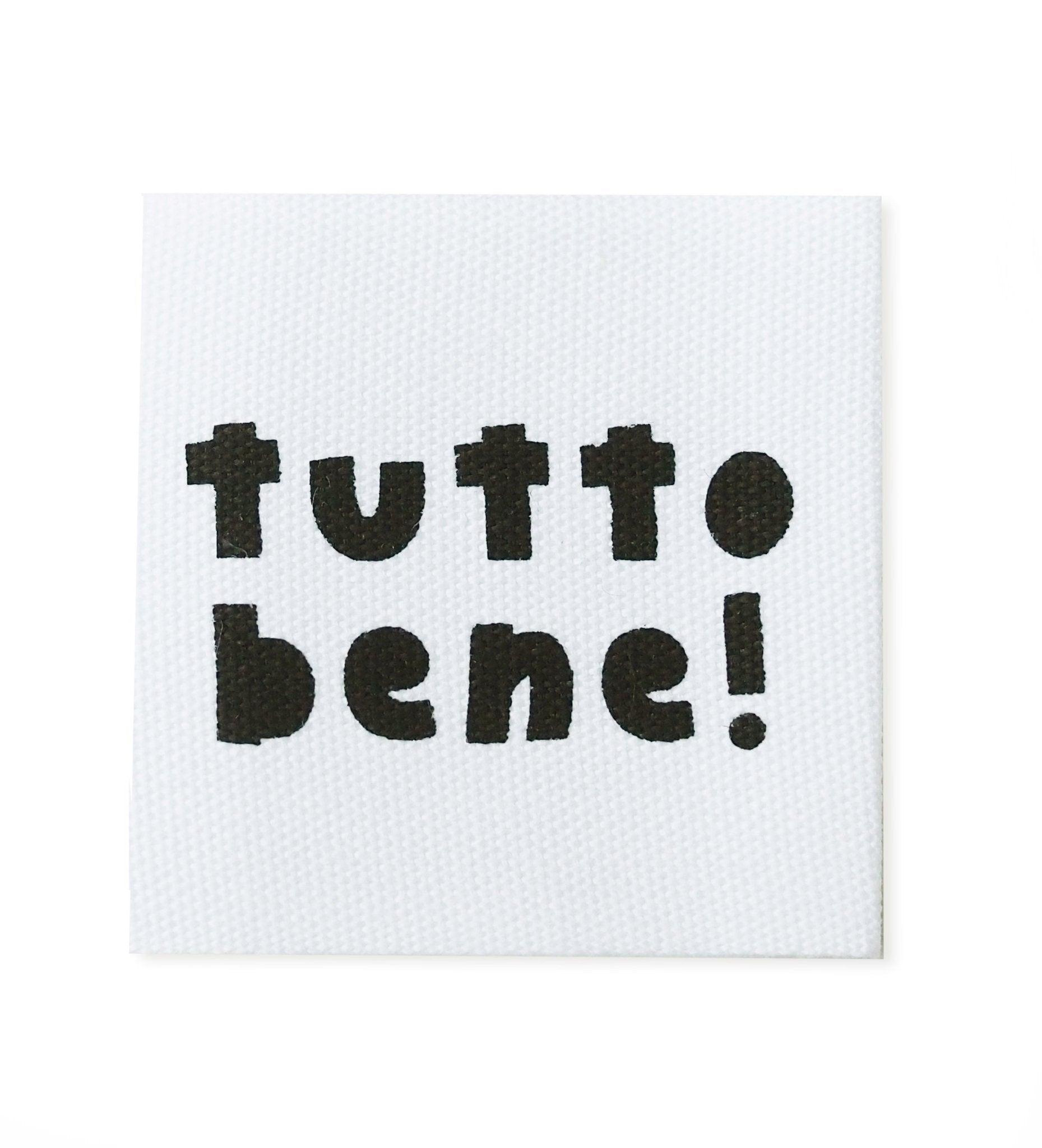 Baumwolllabel *tutto bene* - Paul & Clara