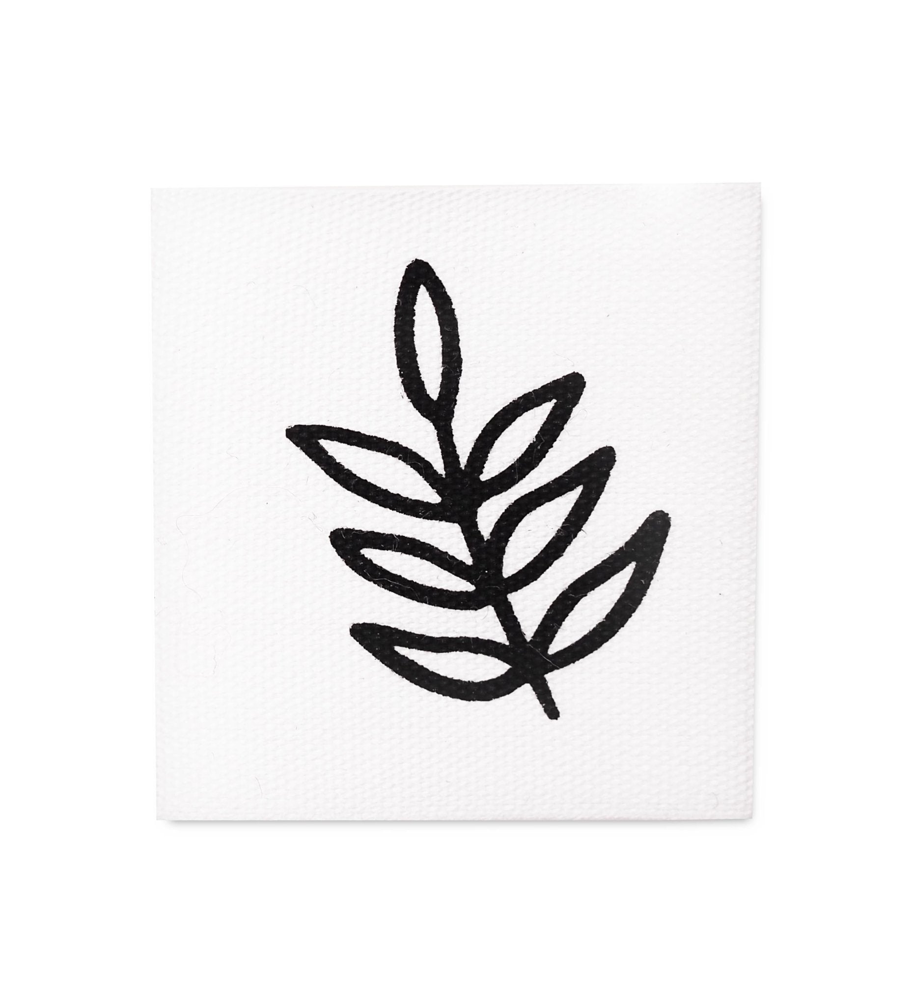 Baumwolllabel *zweig* - Paul & Clara