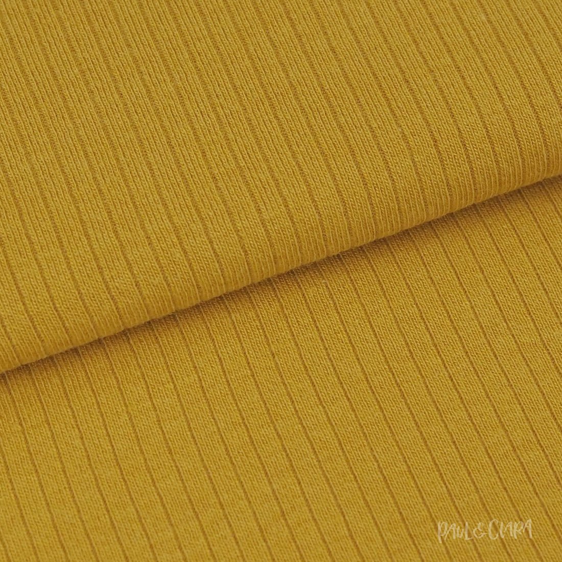 Bio Modal - Rippenstrick *Mora* - Curry - Paul & Clara