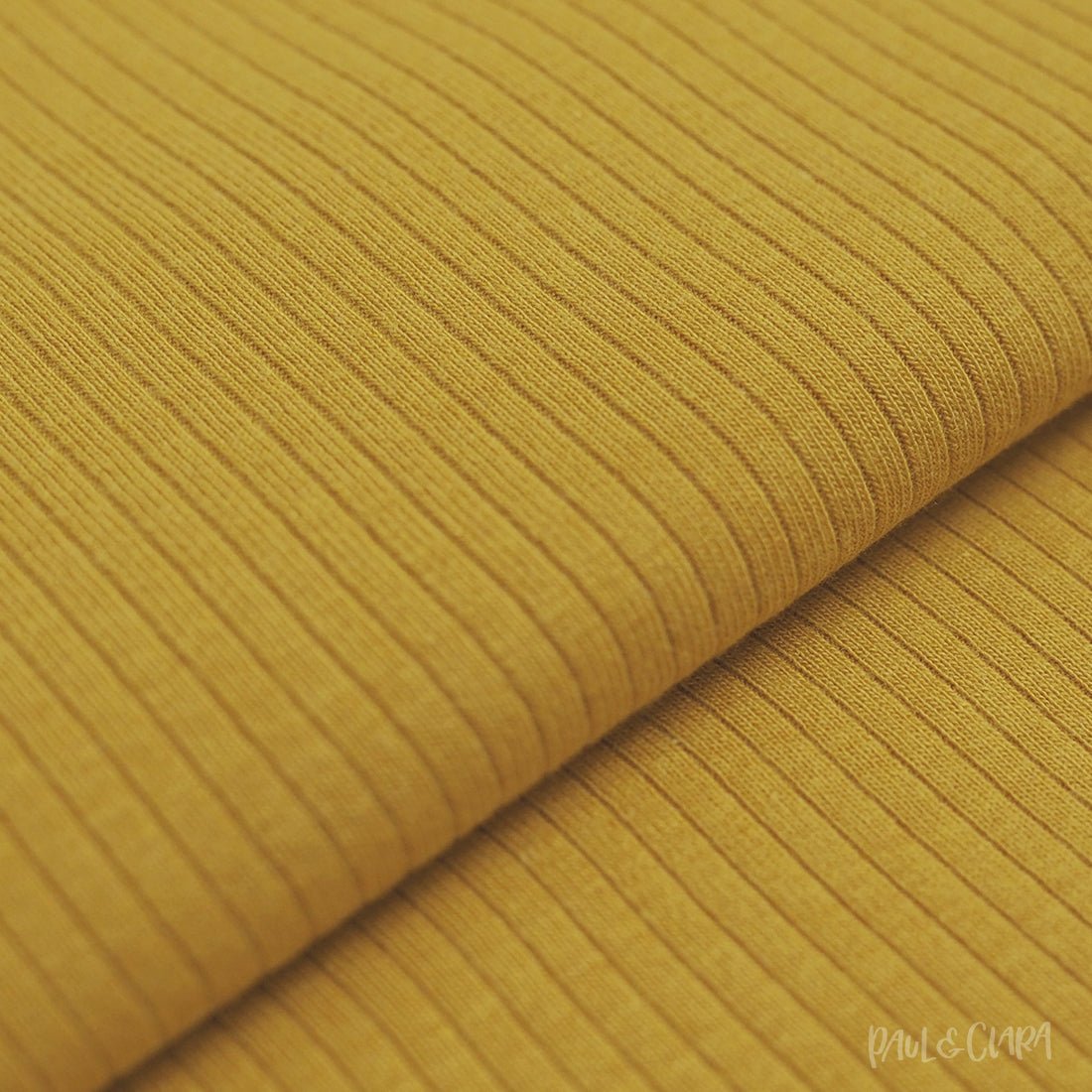 Bio Modal - Rippenstrick *Mora* - Curry - Paul & Clara