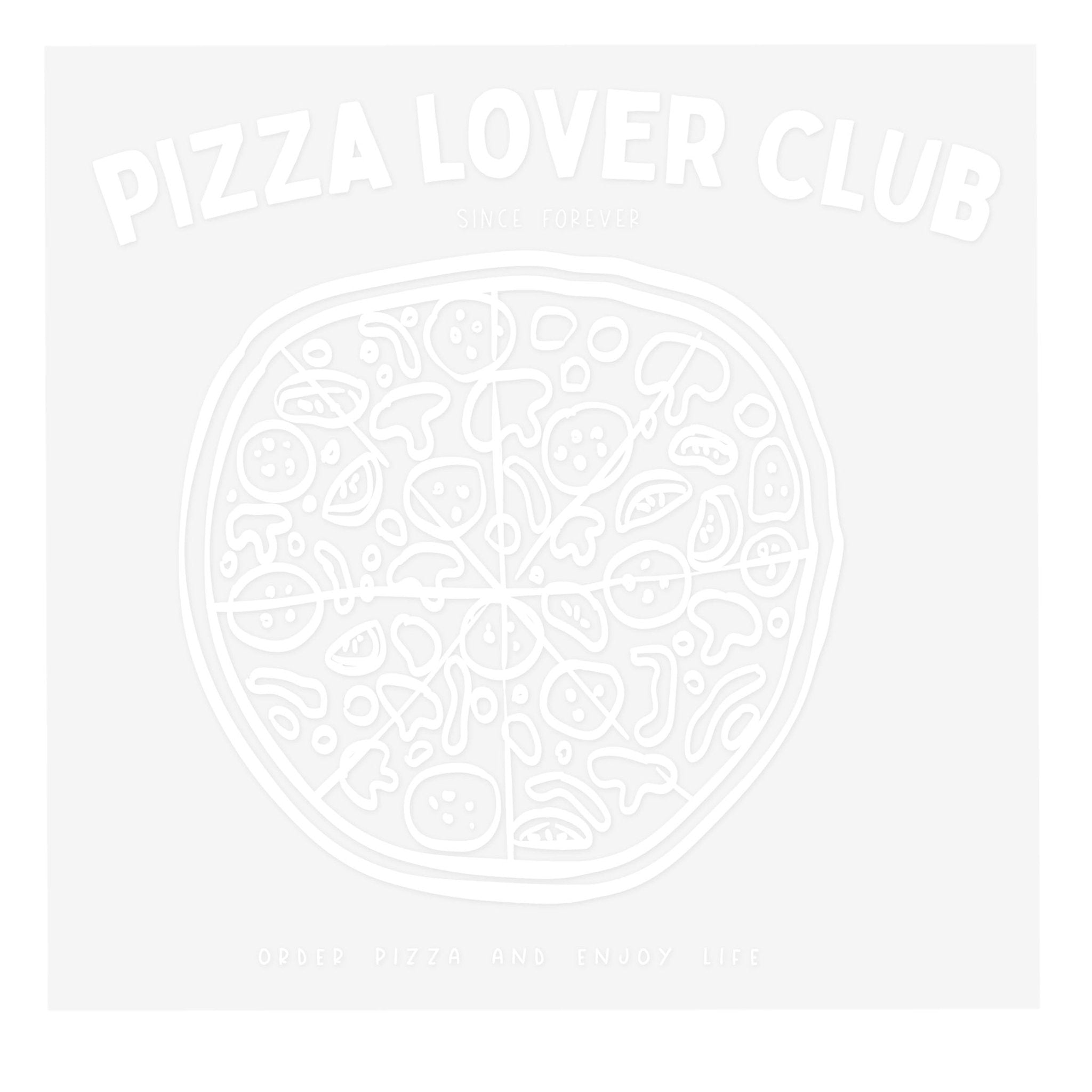 Bügelbild - Pizza Lover Club - Paul & Clara