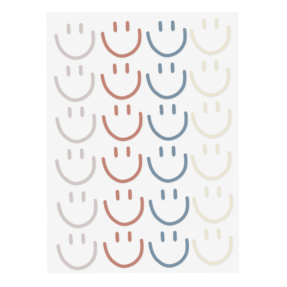Bügelbild - smile - A5 - Paul & Clara