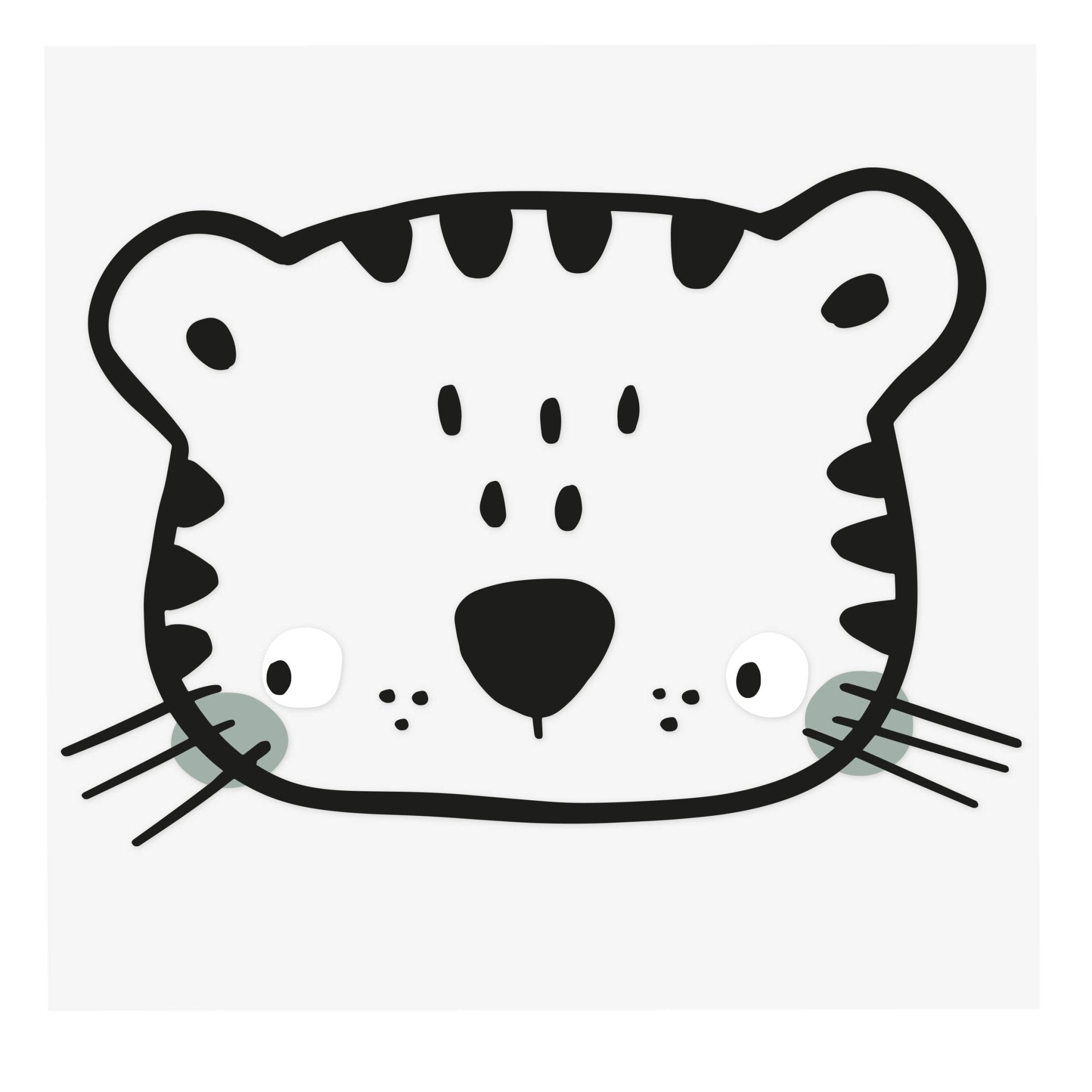 Bügelbild - Tiger - Paul & Clara