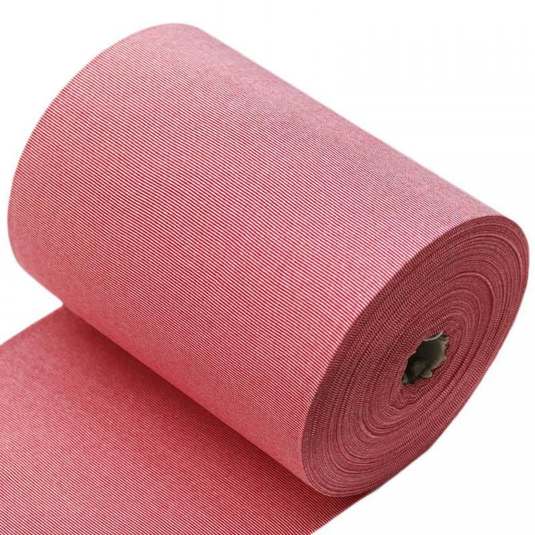 Bündchen - Mini - Streifen Rot/Weiß *Schlauchware* *AB 10 CM* - Paul & Clara