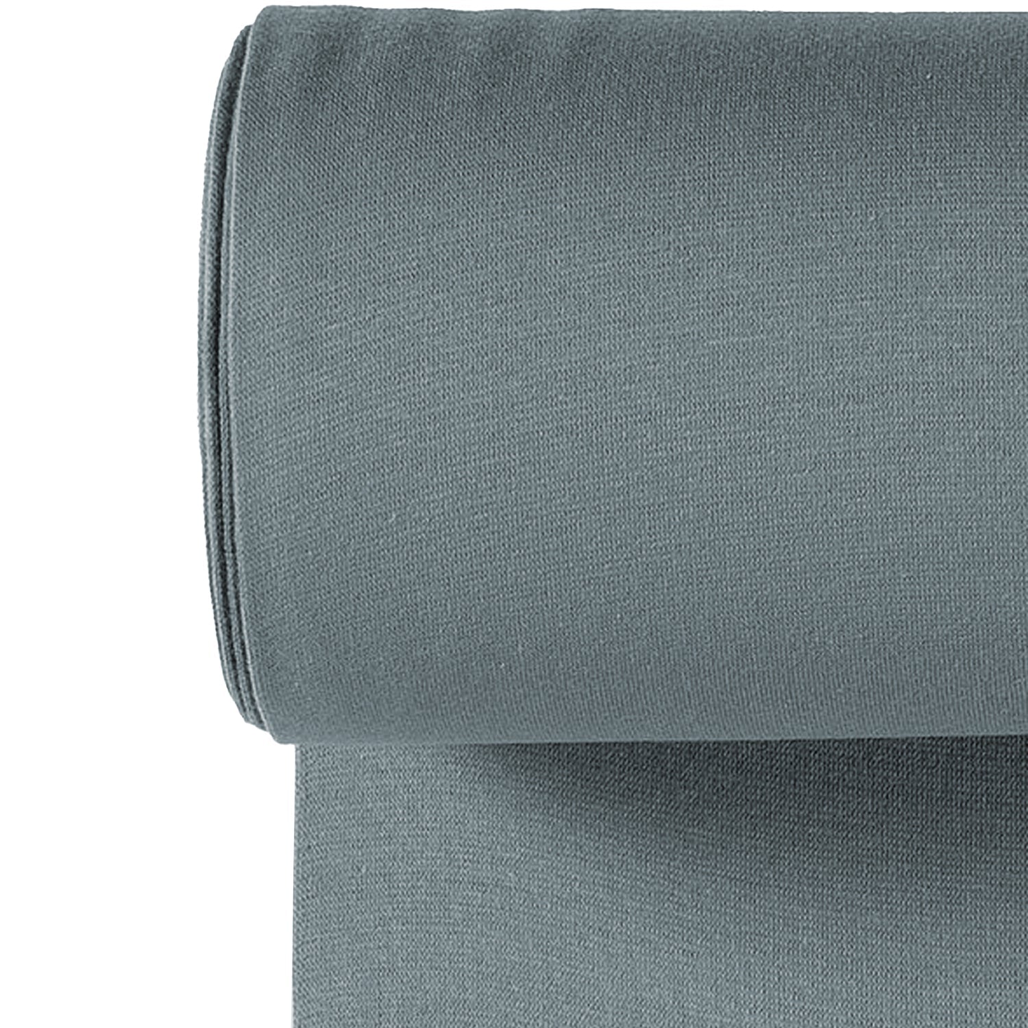 Bündchen - Smokey blue *Schlauchware* *AB 10 CM* - Paul & Clara