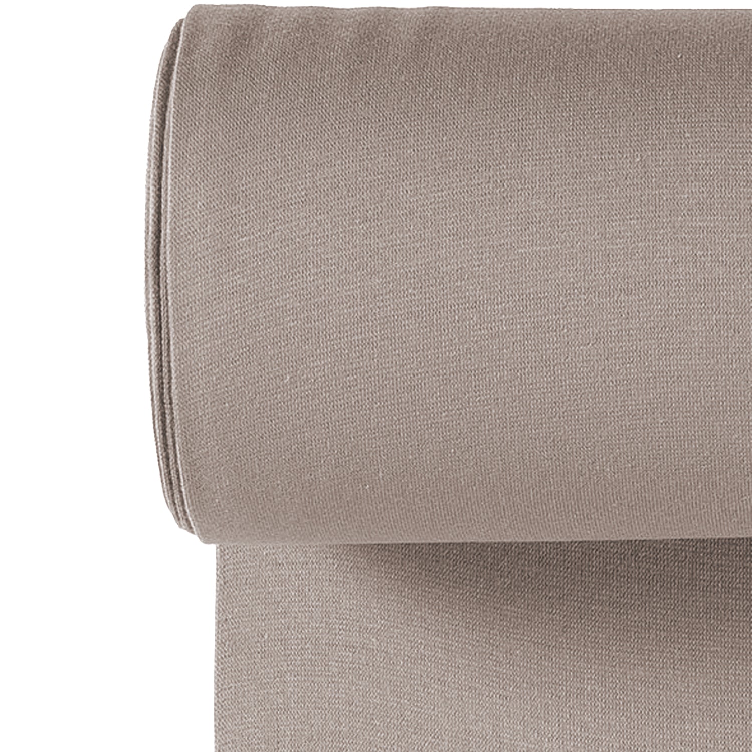 Bündchen - Taupe *Schlauchware* *ab 10 cm* - Paul & Clara