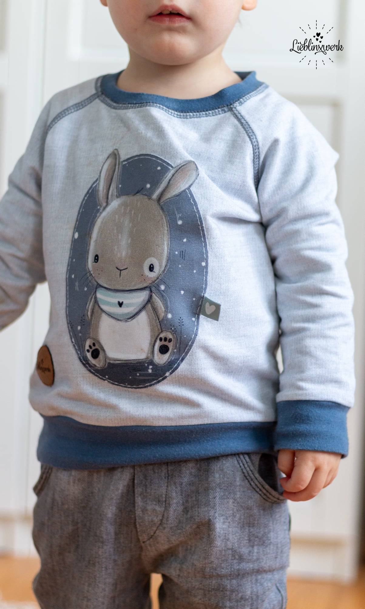 Canvaslove - Grau *Bio - Jersey* - Paul & Clara