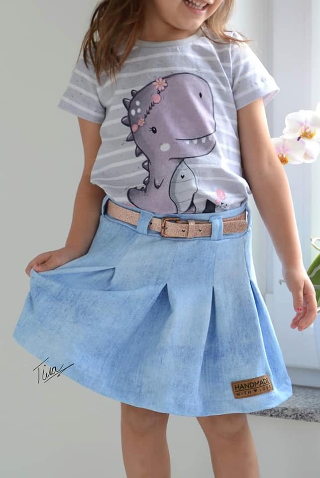 denimlove - Jeans Hellblau *Bio - Sommersweat* - Paul & Clara