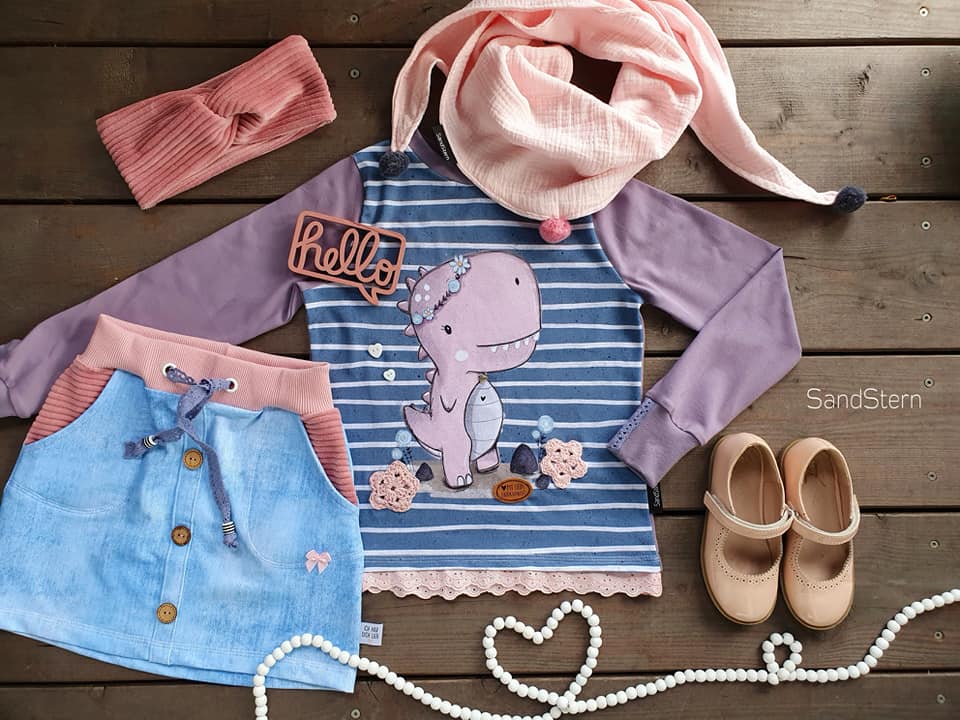 denimlove - Jeans Hellblau *Bio - Sommersweat* - Paul & Clara