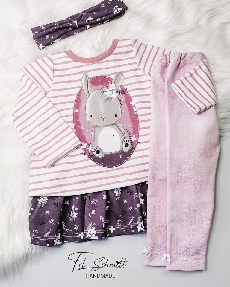 denimlove - Rosa *Bio - Jersey* - Paul & Clara