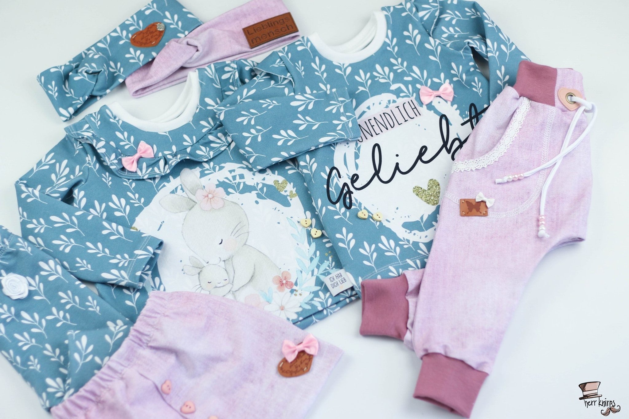denimlove - Rosa *Bio - Jersey* - Paul & Clara
