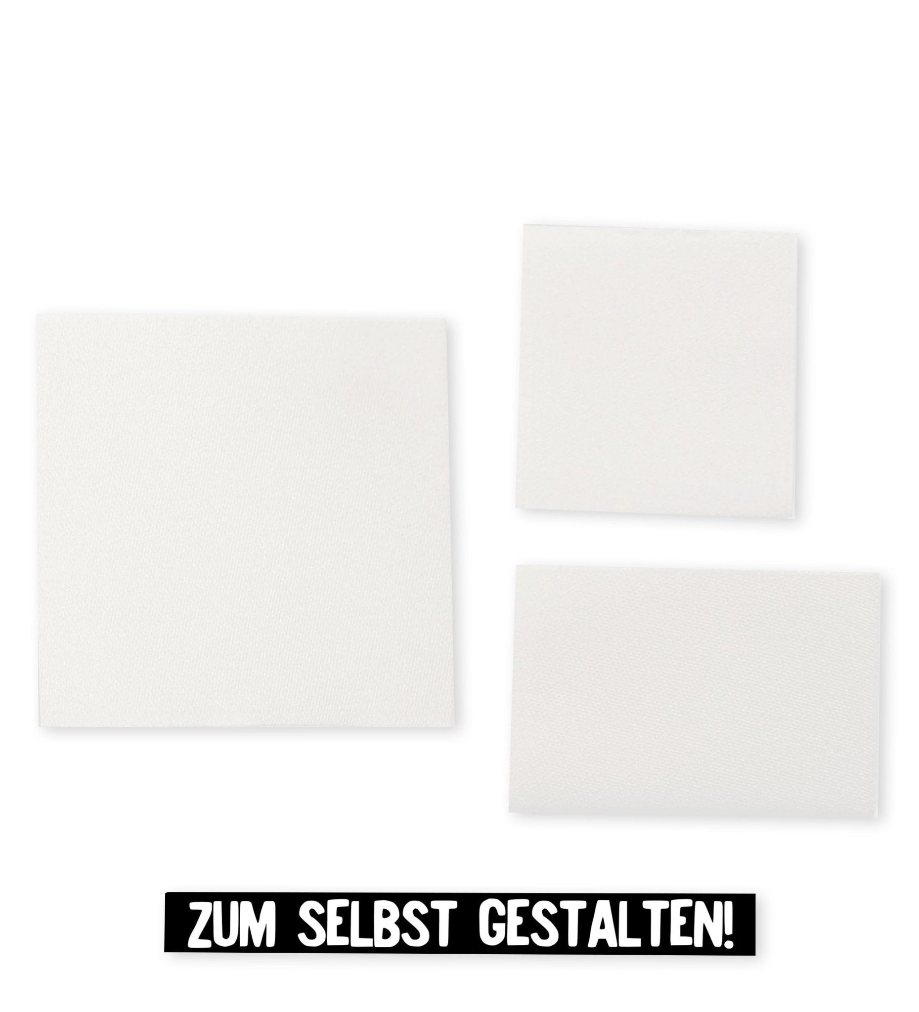DIY Weblabel Blanko - SET - 3er Pack - Paul & Clara