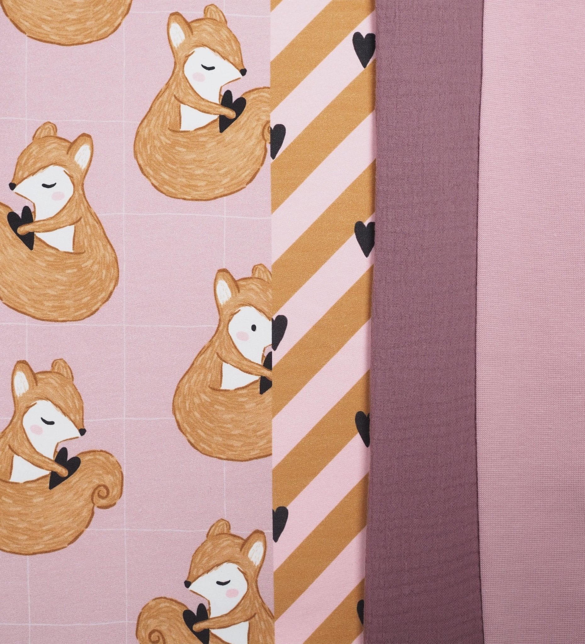 Emmi Eichhörnchen - Mauve *Sommersweat* - Paul & Clara