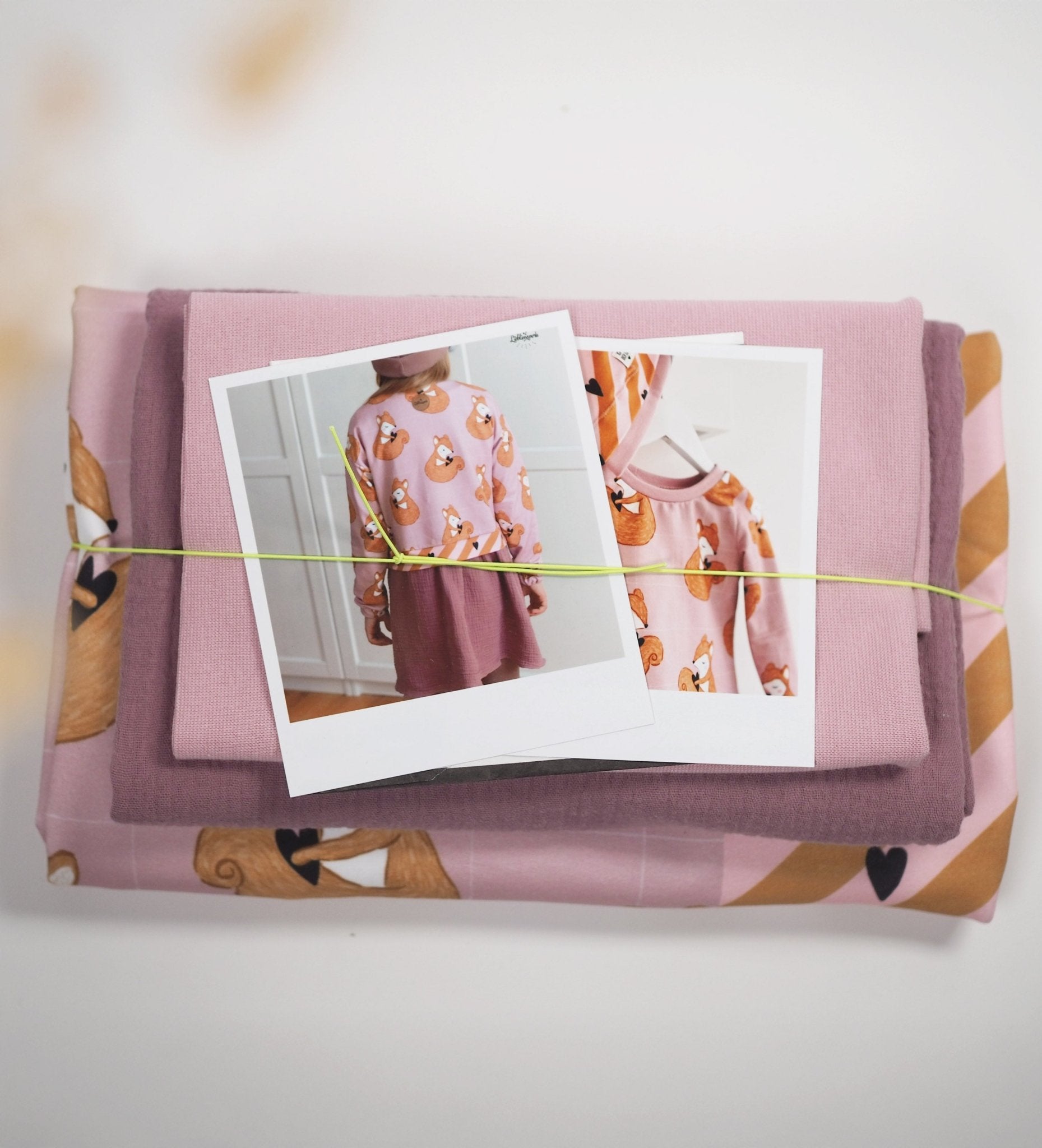 Emmi Eichhörnchen - Mauve *Sommersweat* - Paul & Clara