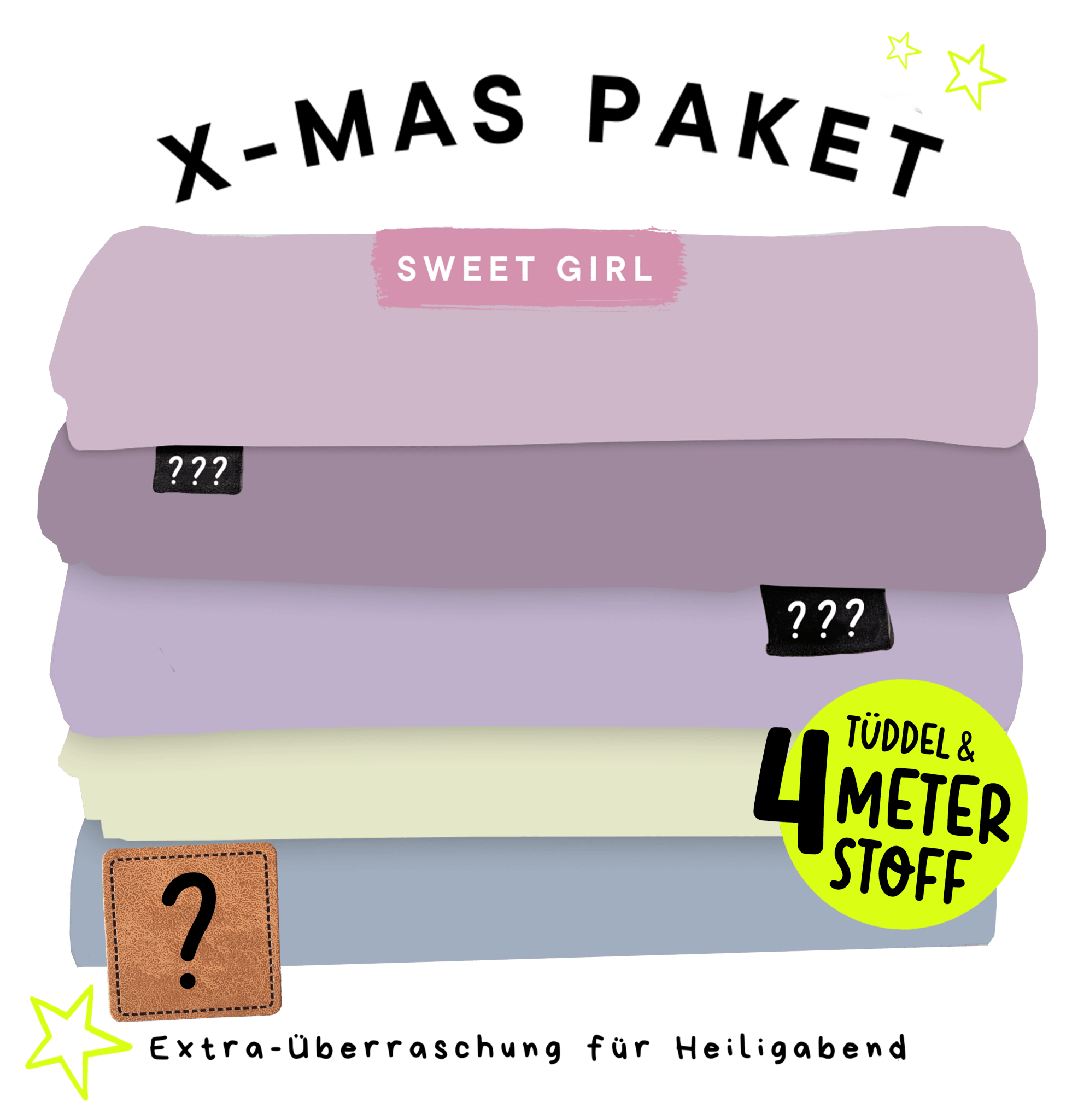 EP - Stoff XMAS - PAKET - SWEET GIRLS *2025* - Paul & Clara