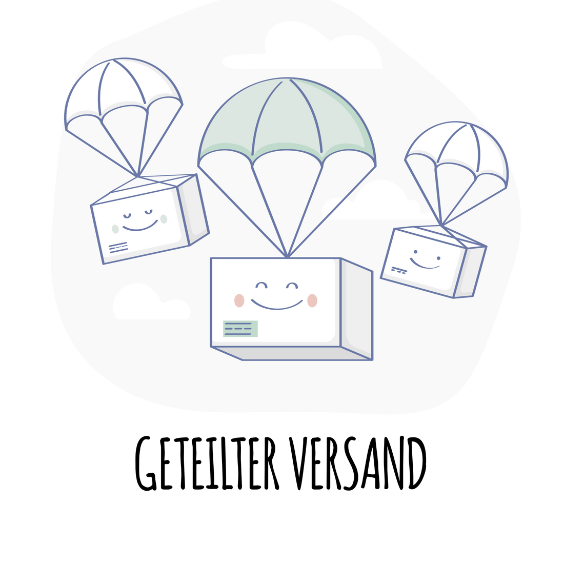 Extra Versandkosten für einen geteilten Versand / Versandkostennachzahlung - Paul & Clara